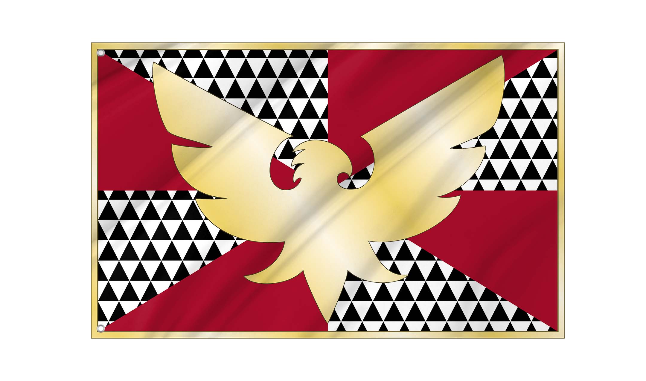 Drag Feather Pride Flag for Indoor & Outdoor Use