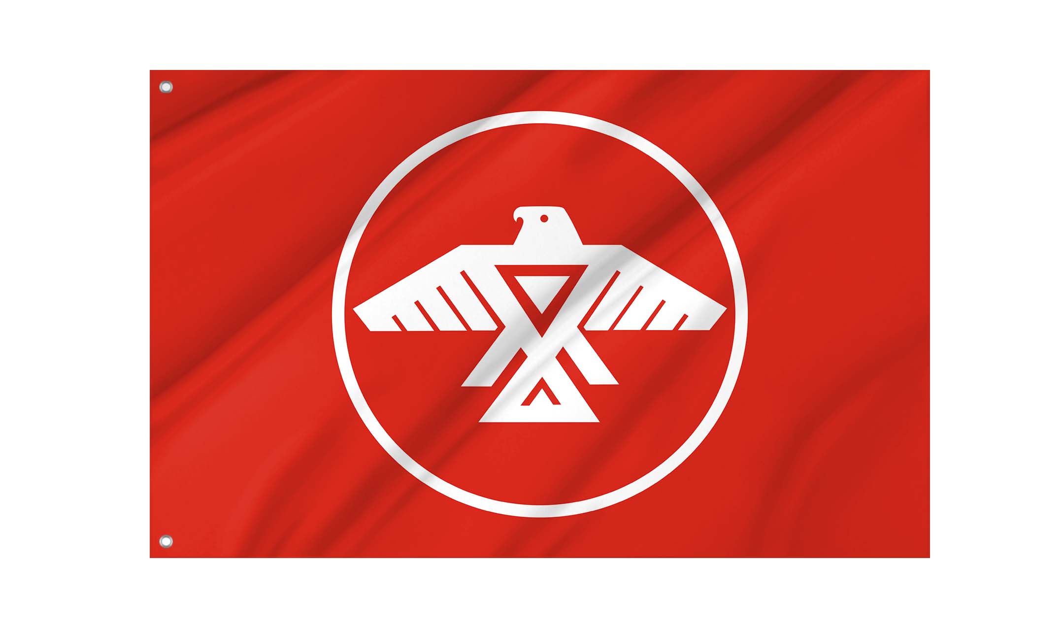 Anishinaabe Peoples Red Flag for Indoor & Outdoor Use