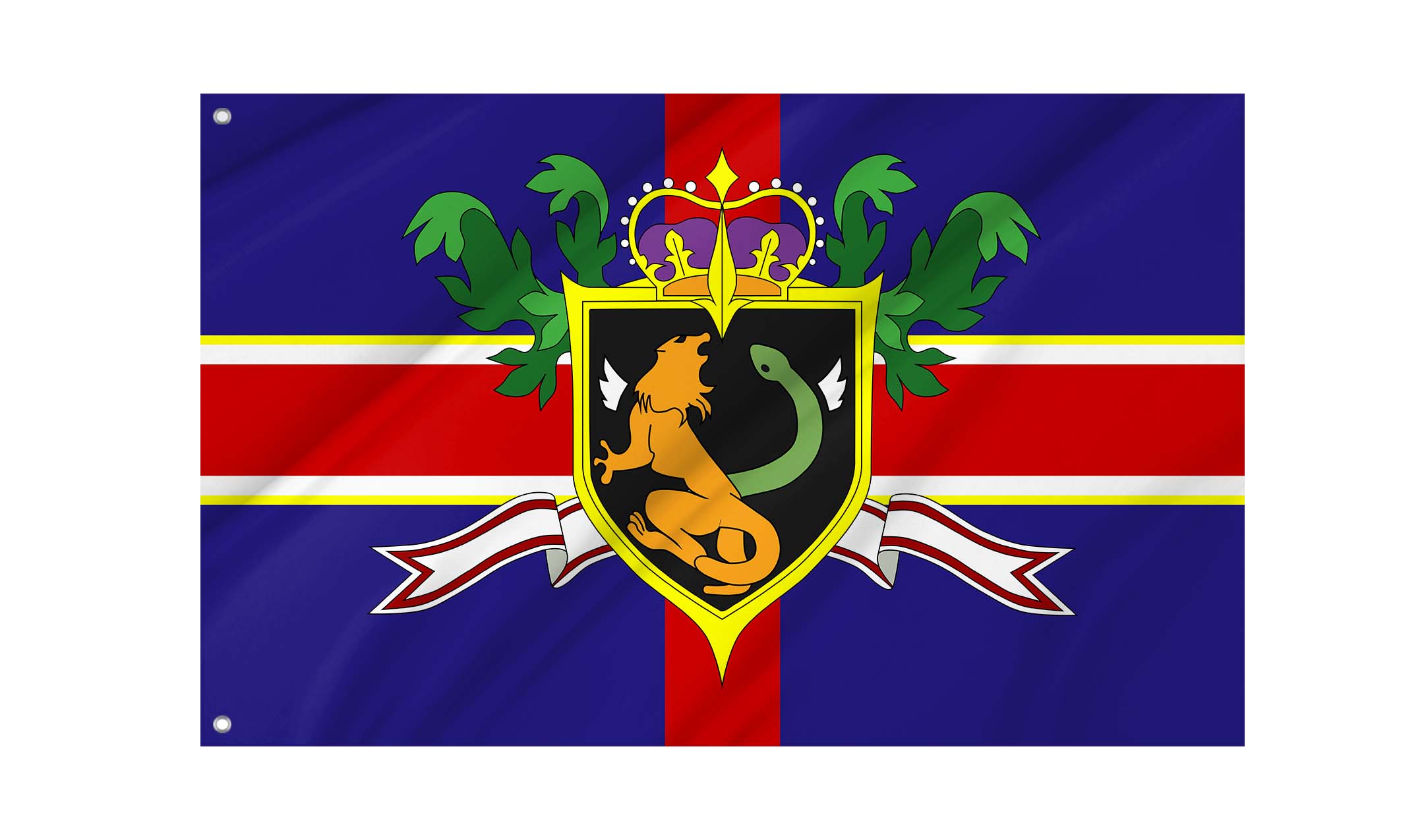 Holy Britannian Empire Flag for Indoor & Outdoor Use