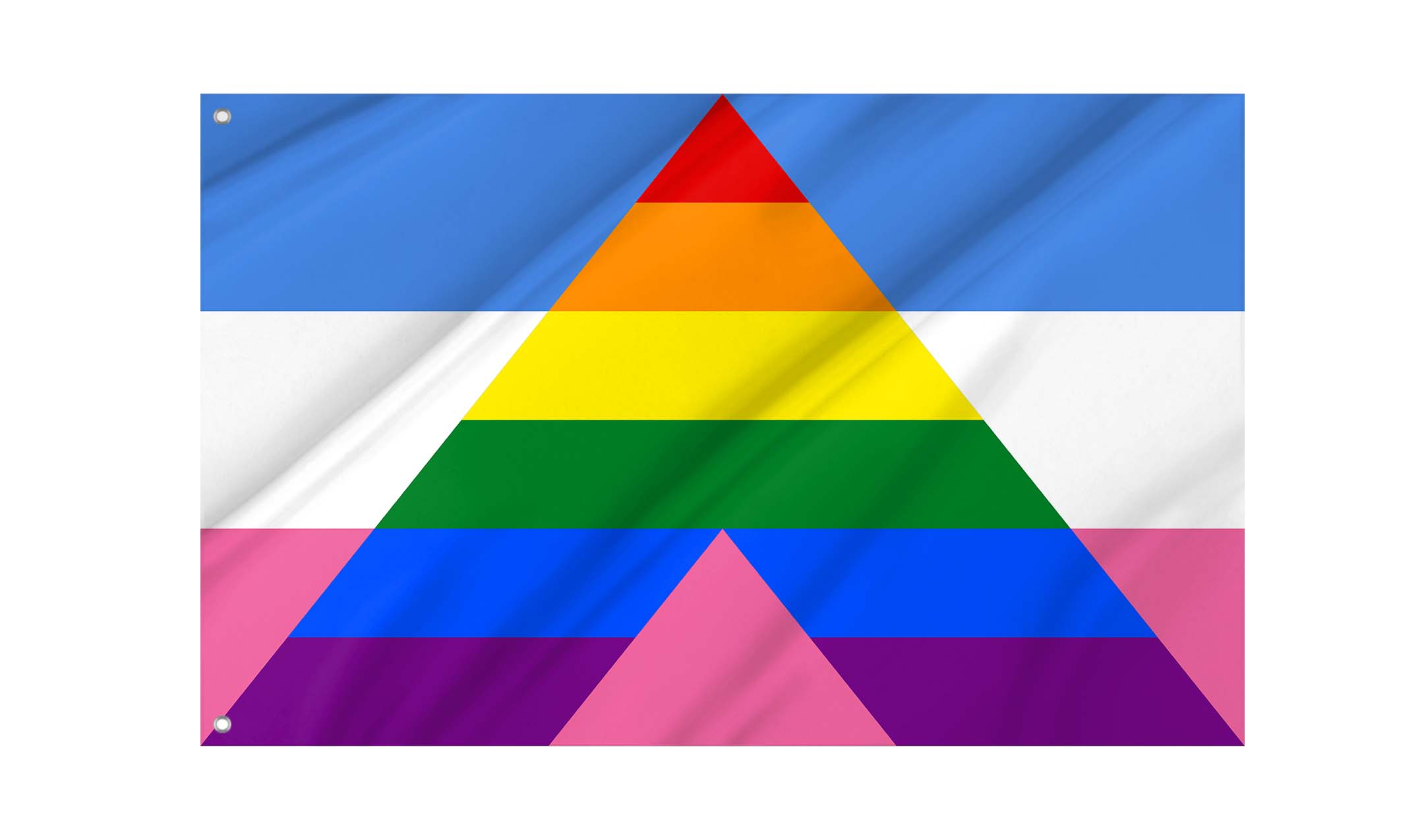 Heterosexual Ally Flag for Indoor & Outdoor Use