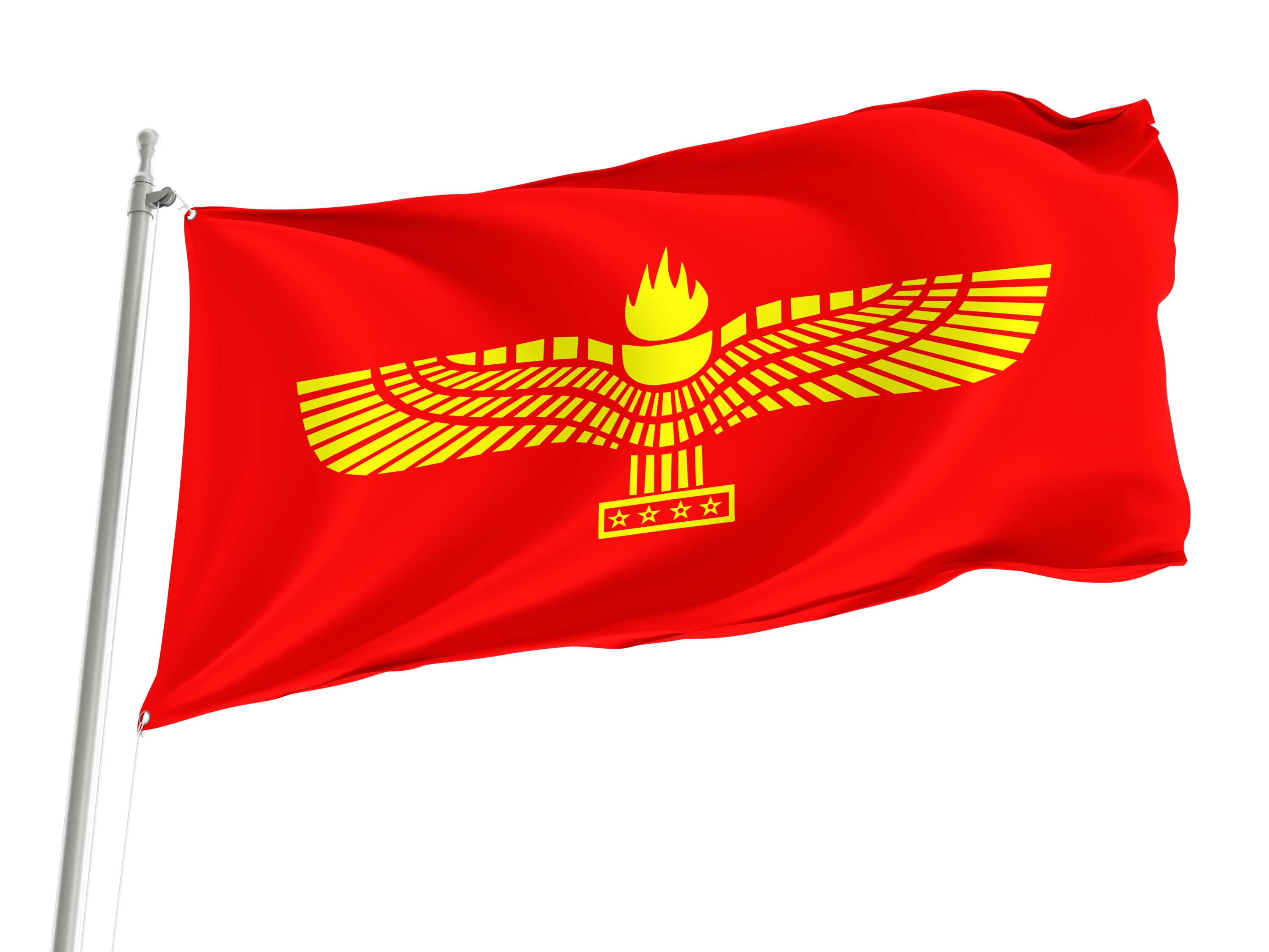 Syriac-Aramean People Flag for Indoor & Outdoor Use