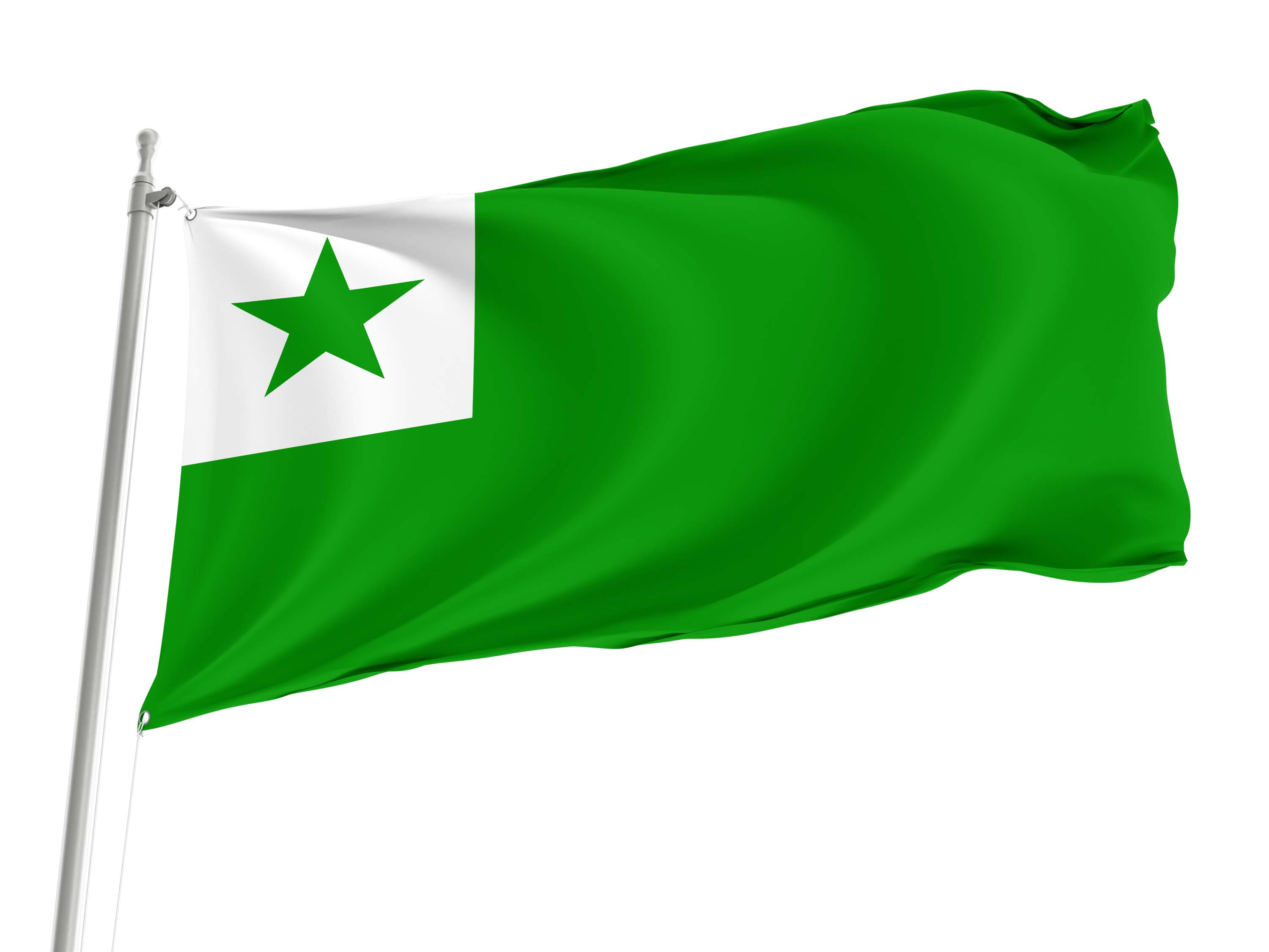 Esperanto Flag for Indoor & Outdoor Use