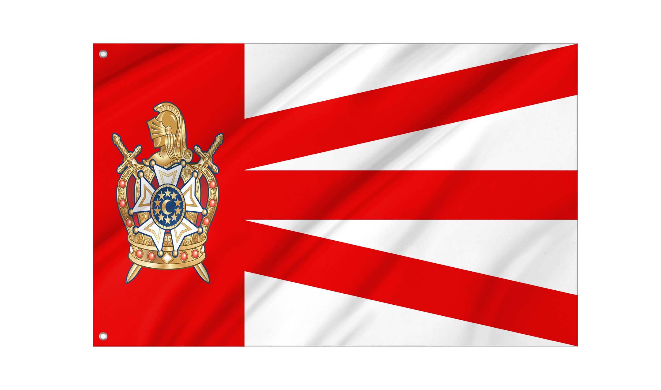 DeMolay Flag for Indoor & Outdoor Use