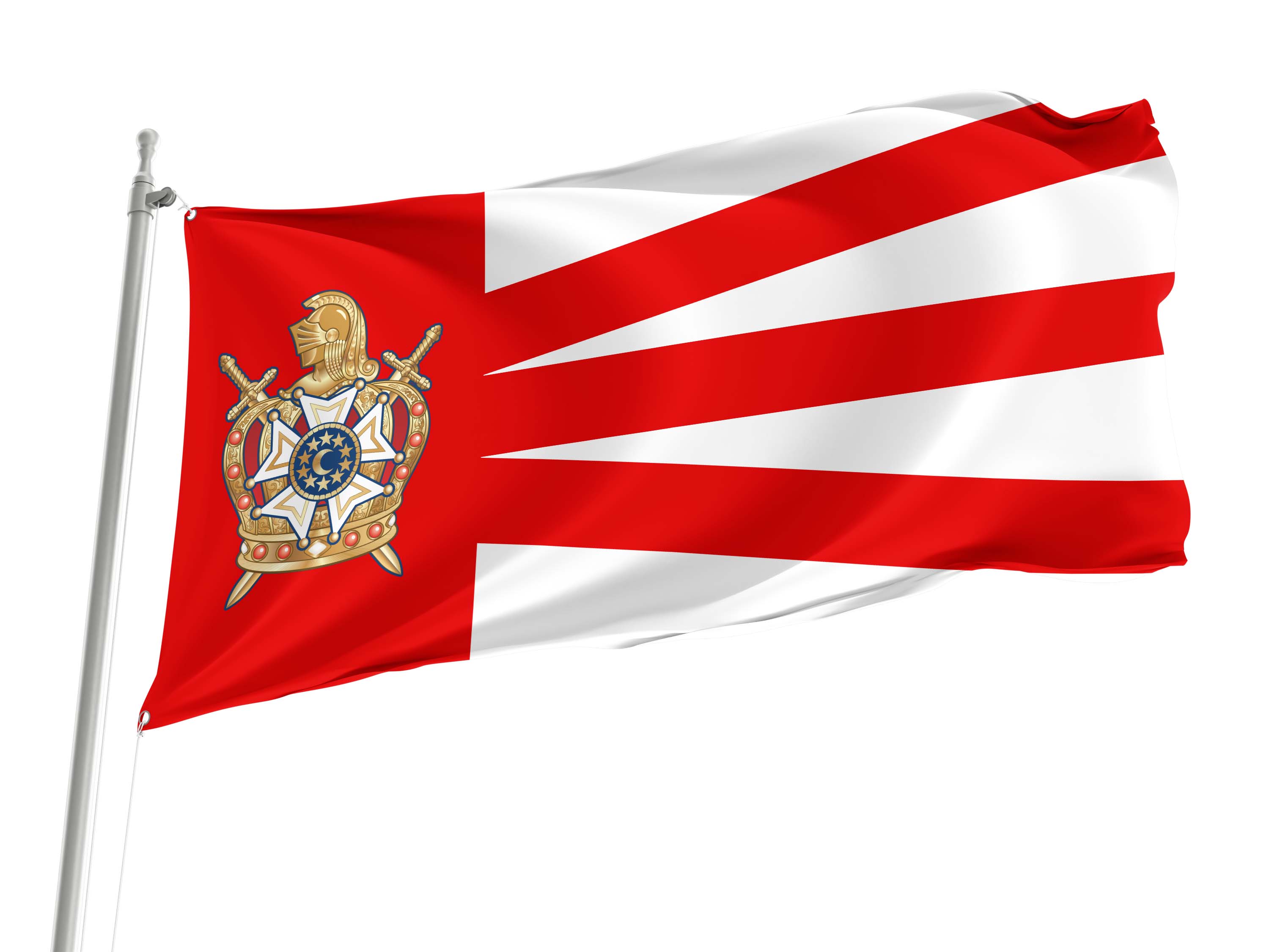 DeMolay Flag for Indoor & Outdoor Use