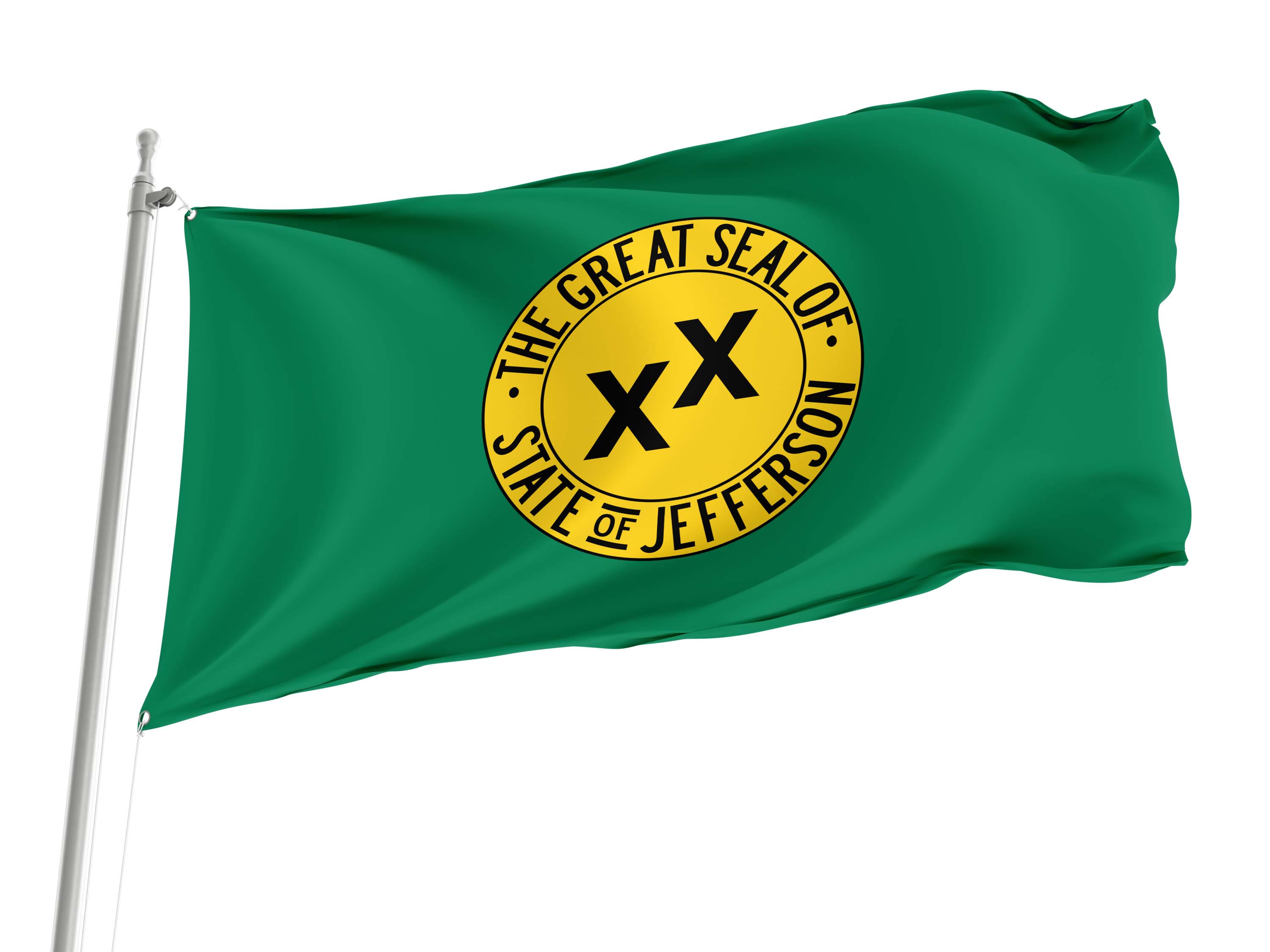 Jefferson State Flag for Indoor & Outdoor Use