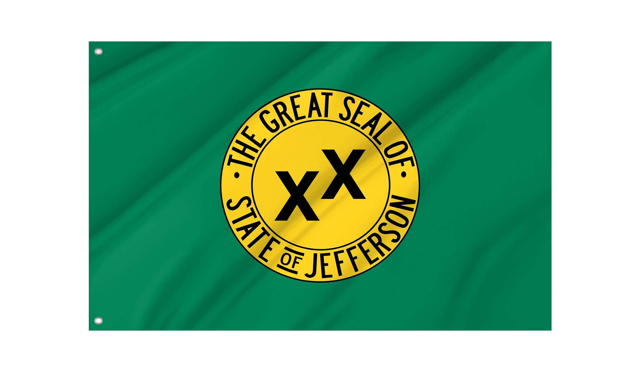 Jefferson State Flag for Indoor & Outdoor Use