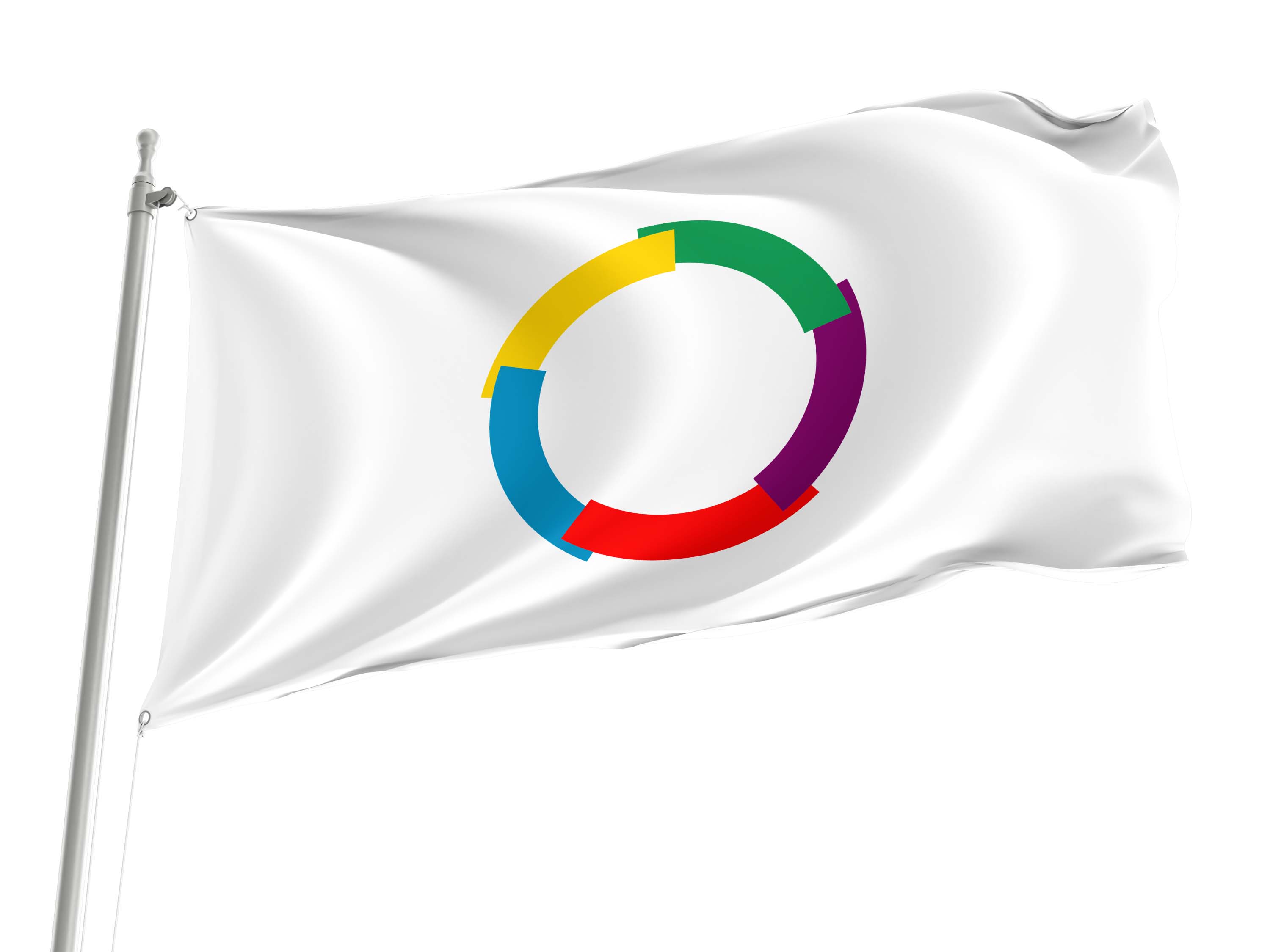 La Francophonie Flag for Indoor & Outdoor Use