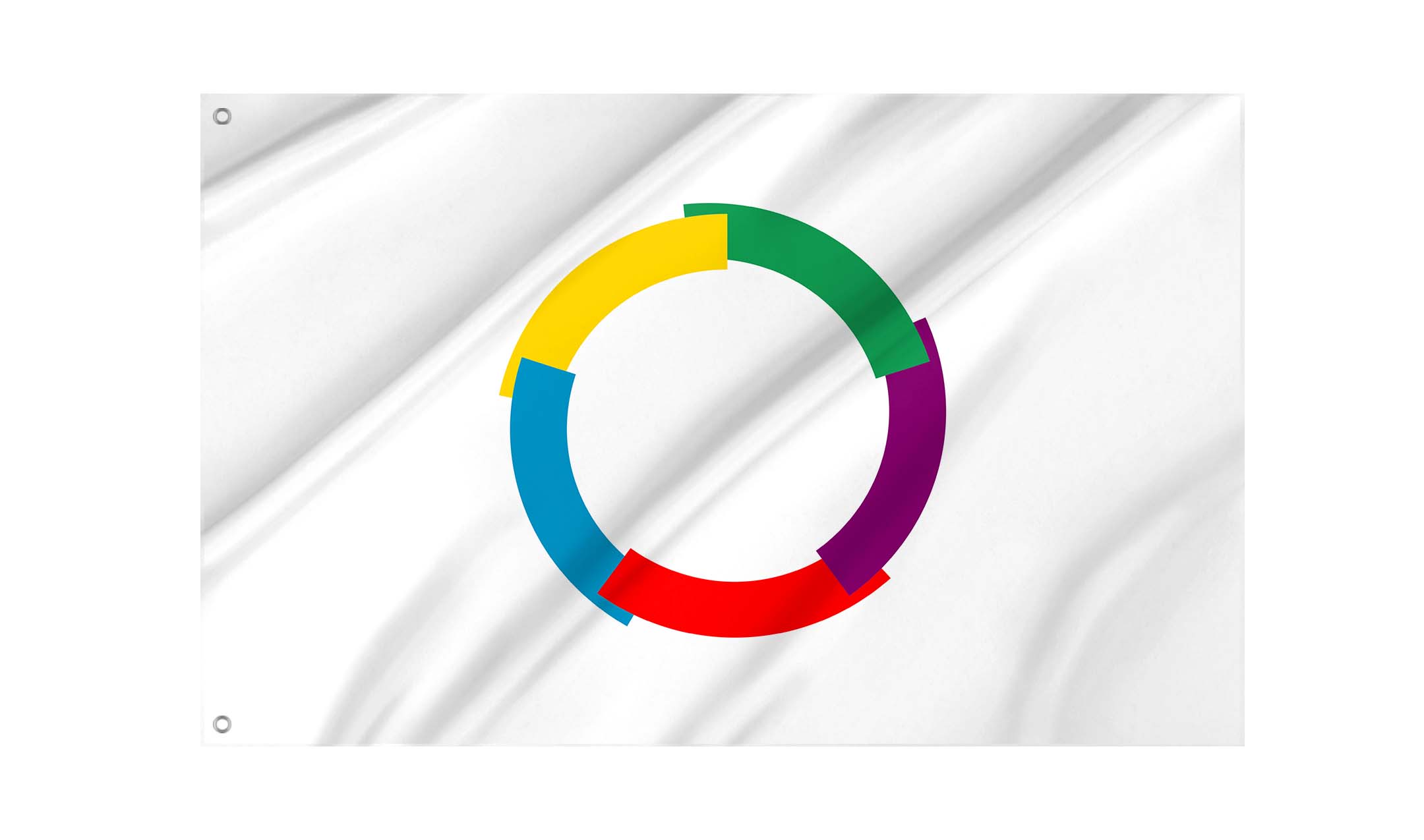 La Francophonie Flag for Indoor & Outdoor Use