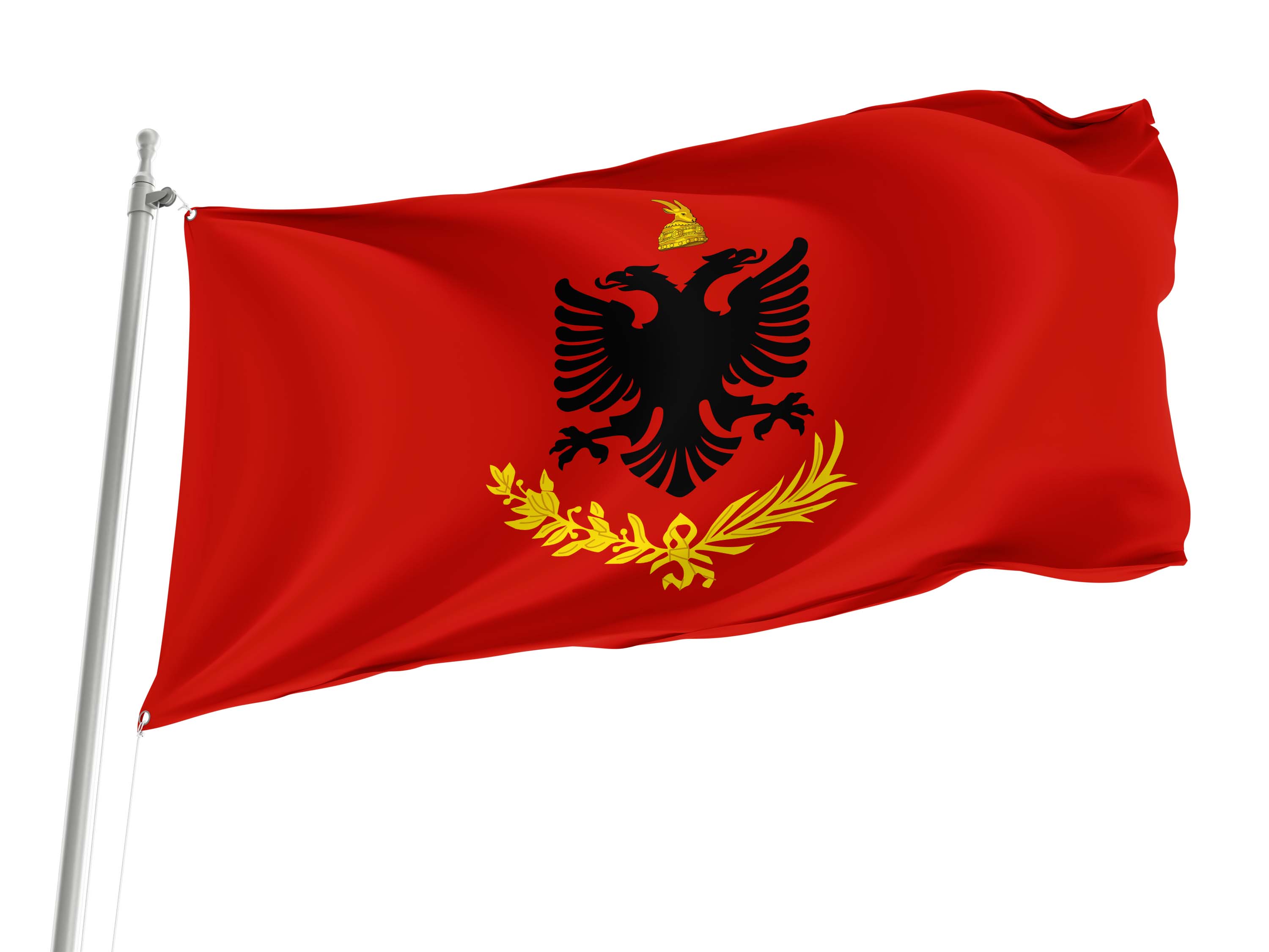 Albania Royal Army Flag for Indoor & Outdoor Use