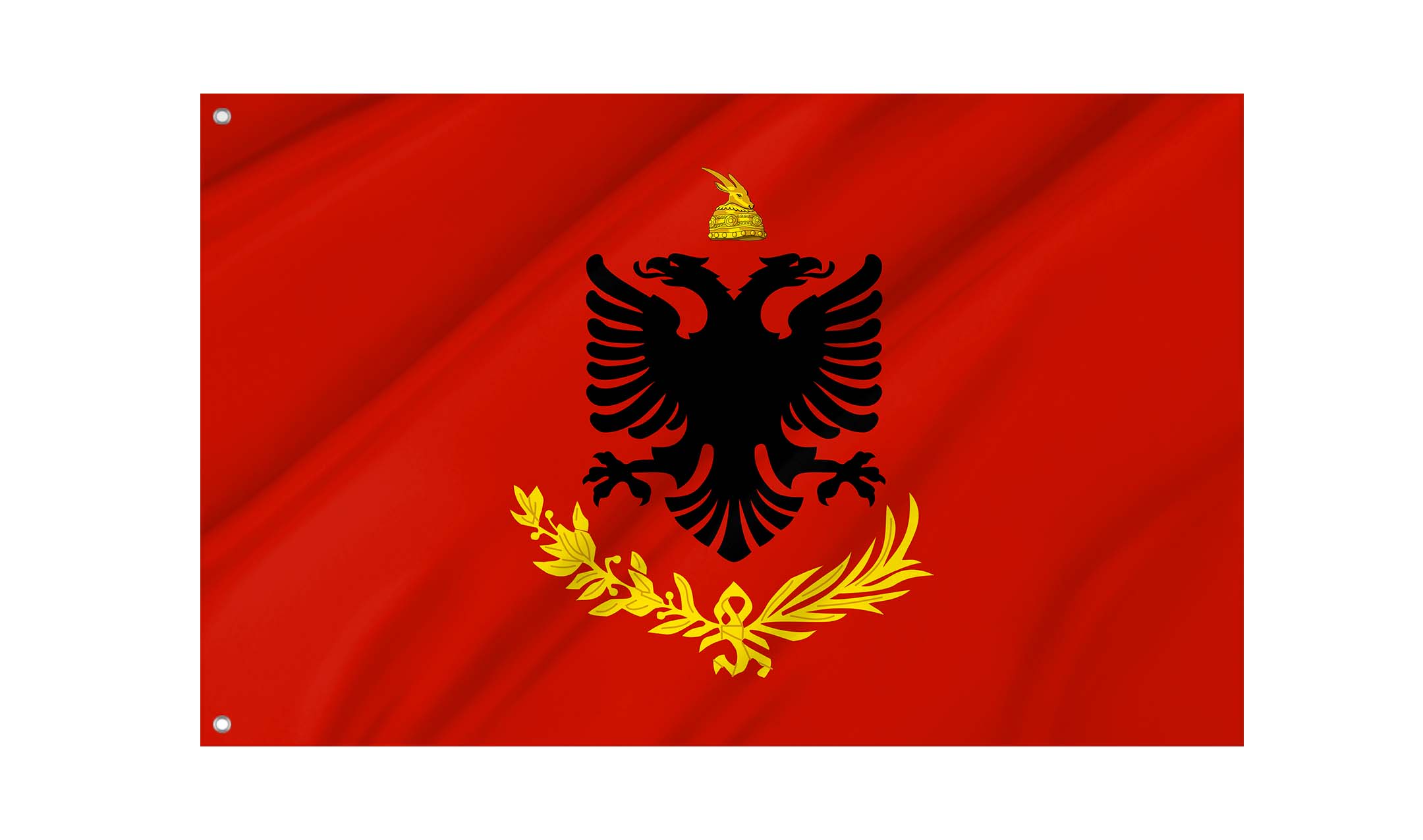 Albania Royal Army Flag for Indoor & Outdoor Use