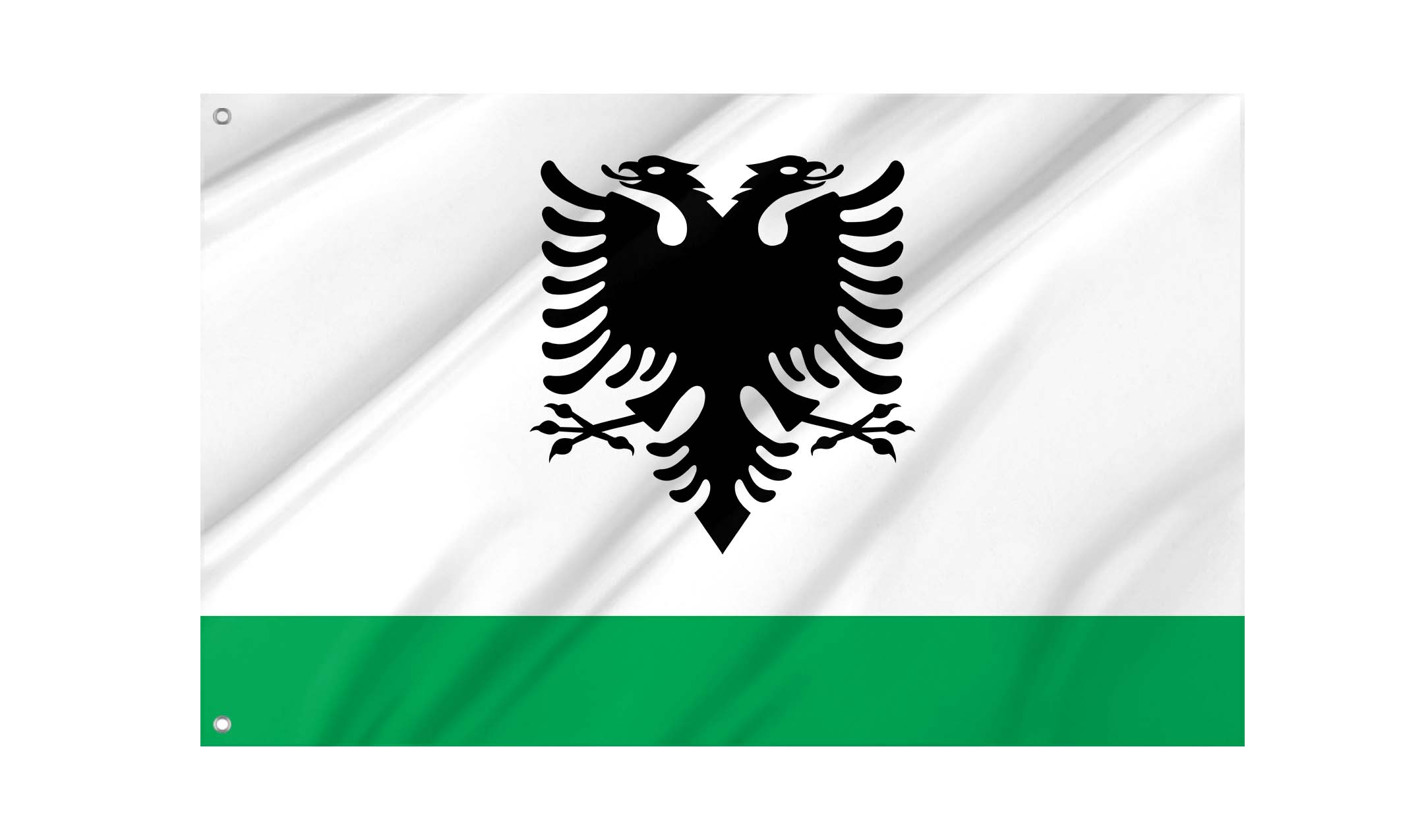 Albanian Coast Guard Ensign Flag for Indoor & Outdoor Use