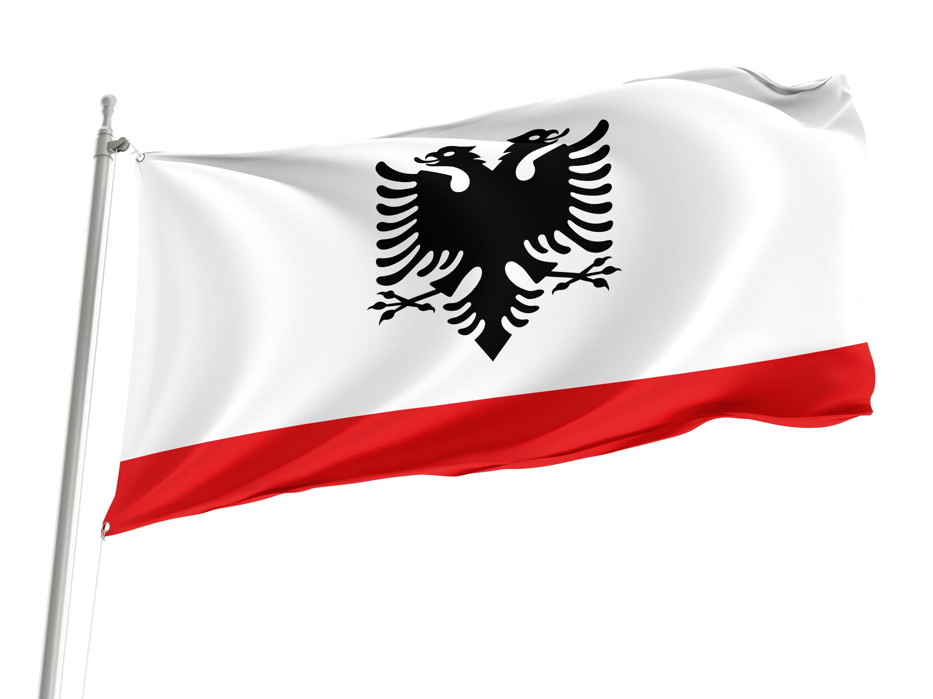 Naval Ensign of Albania Flag for Indoor & Outdoor Use
