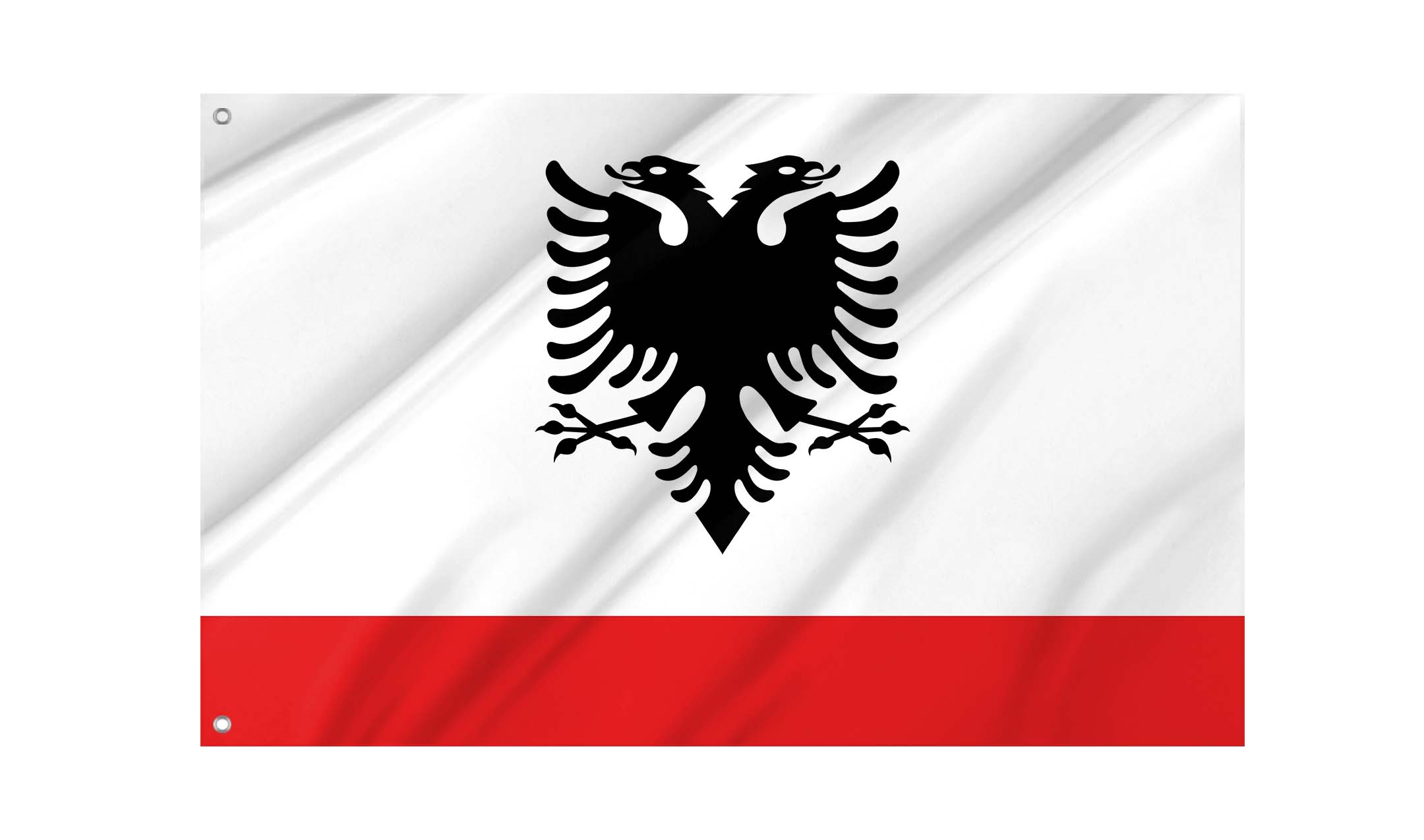 Naval Ensign of Albania Flag for Indoor & Outdoor Use