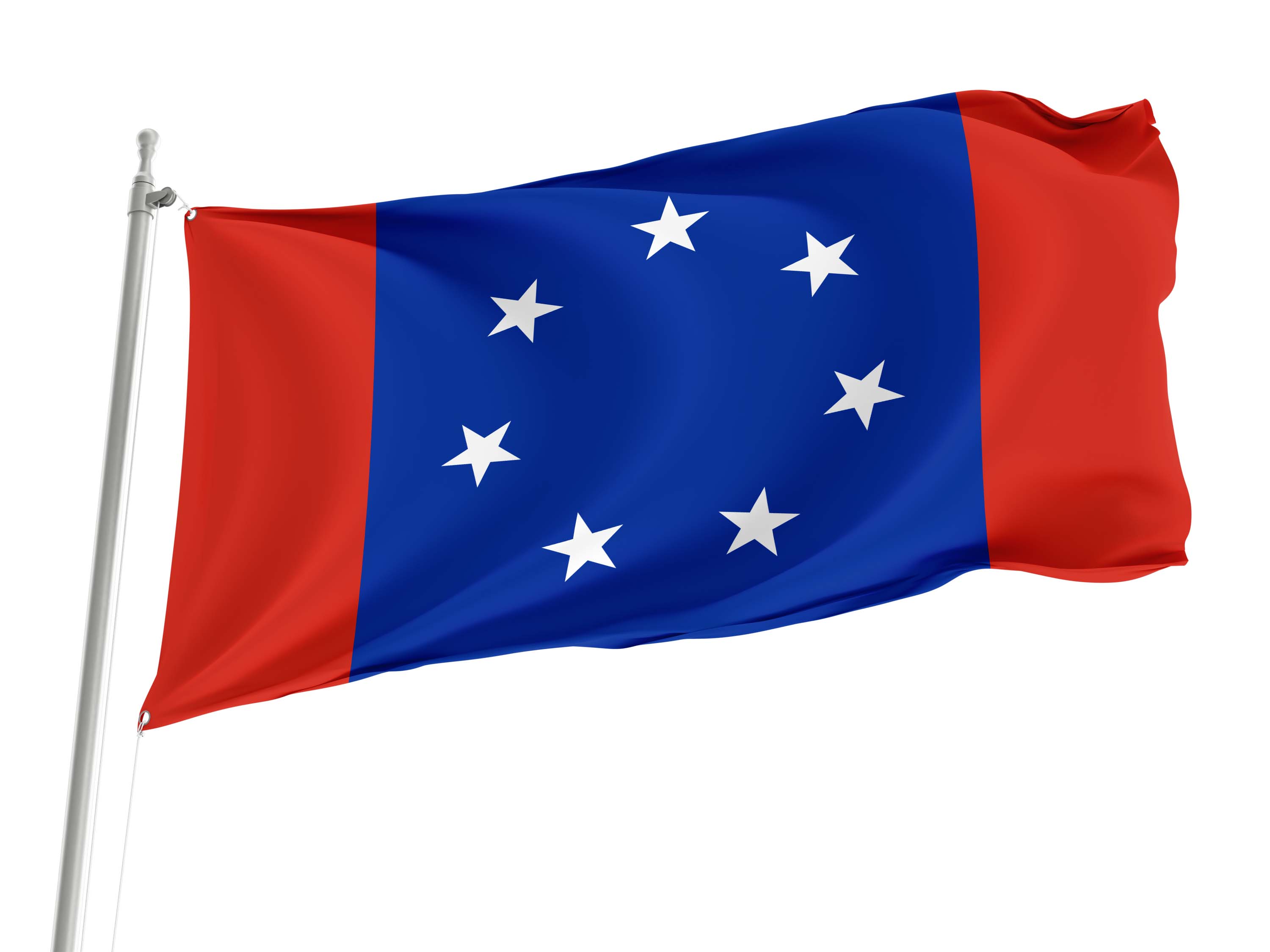 The current Flag of the Federated States of Antarctica