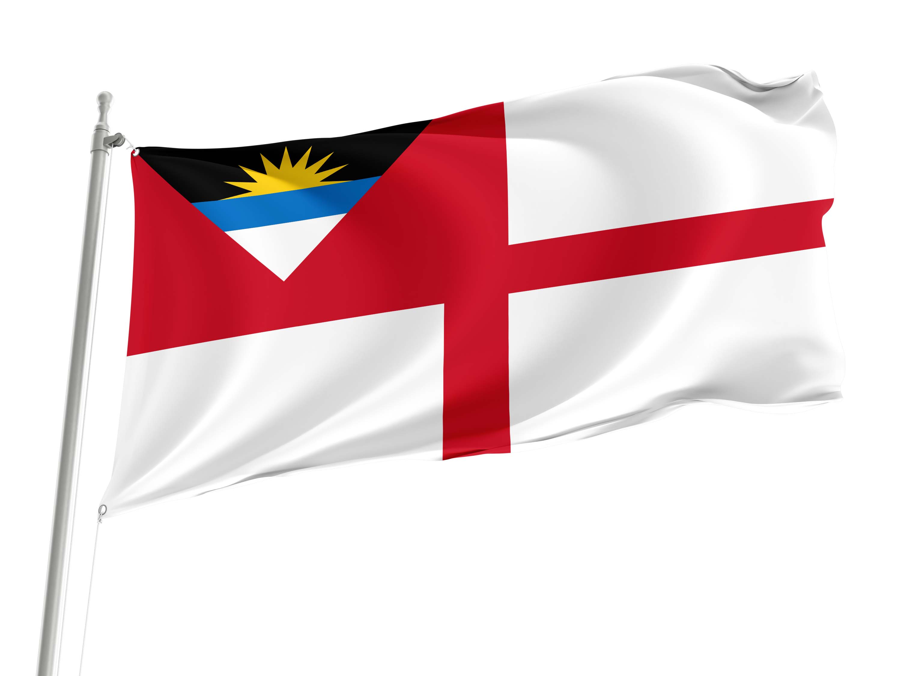 Coastguard Ensign of Antigua and Barbuda Flag for Indoor & Outdoor Use