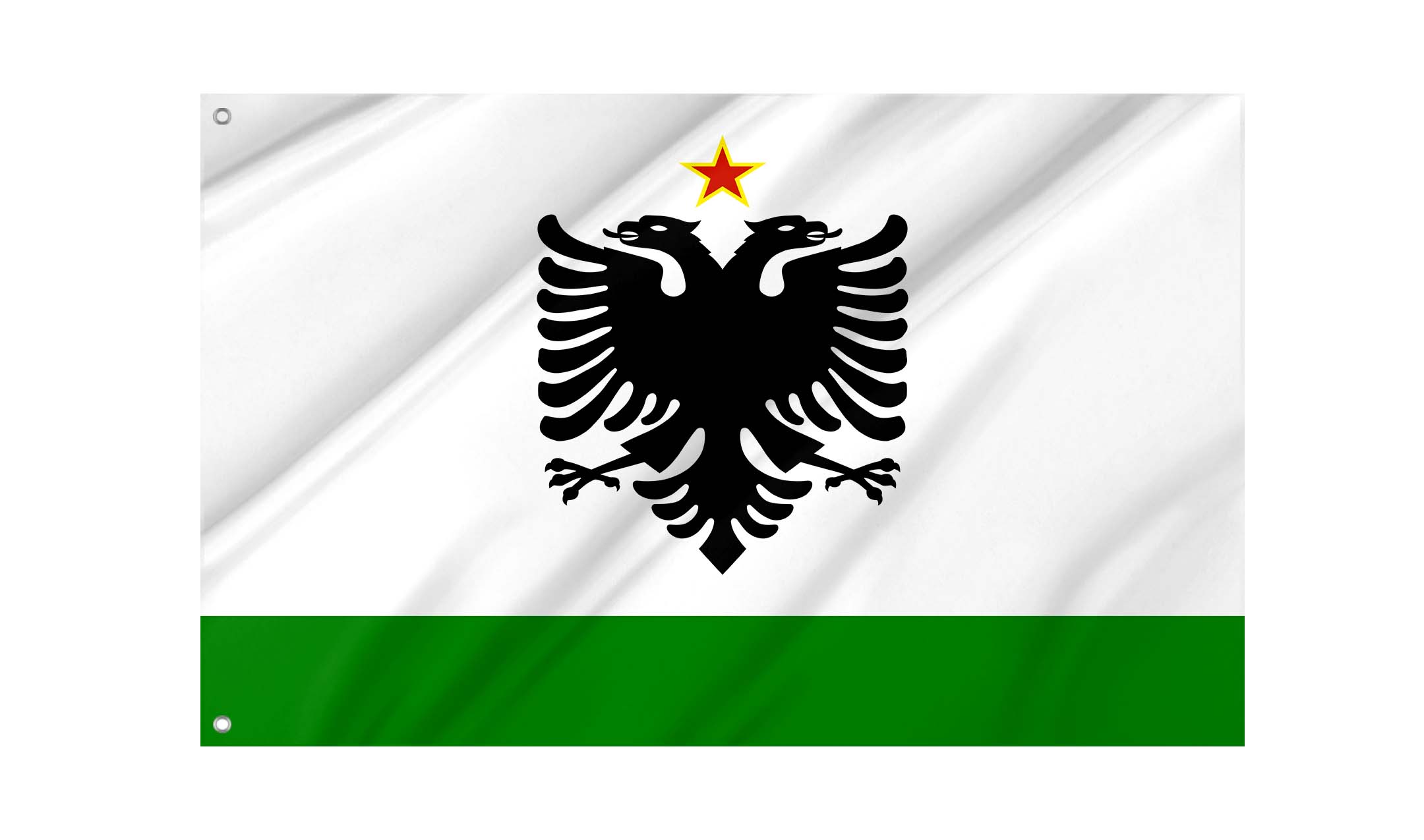 Albanian Coast Guard Ensign 1958-1992 Flag for Indoor & Outdoor Use