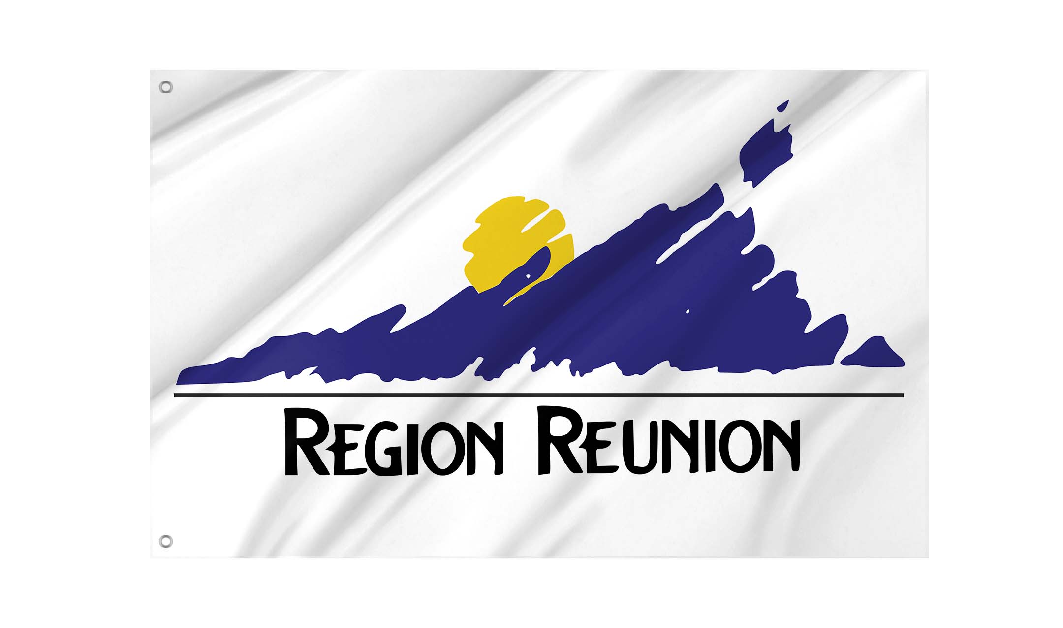 Region Réunion Flag for Indoor & Outdoor Use