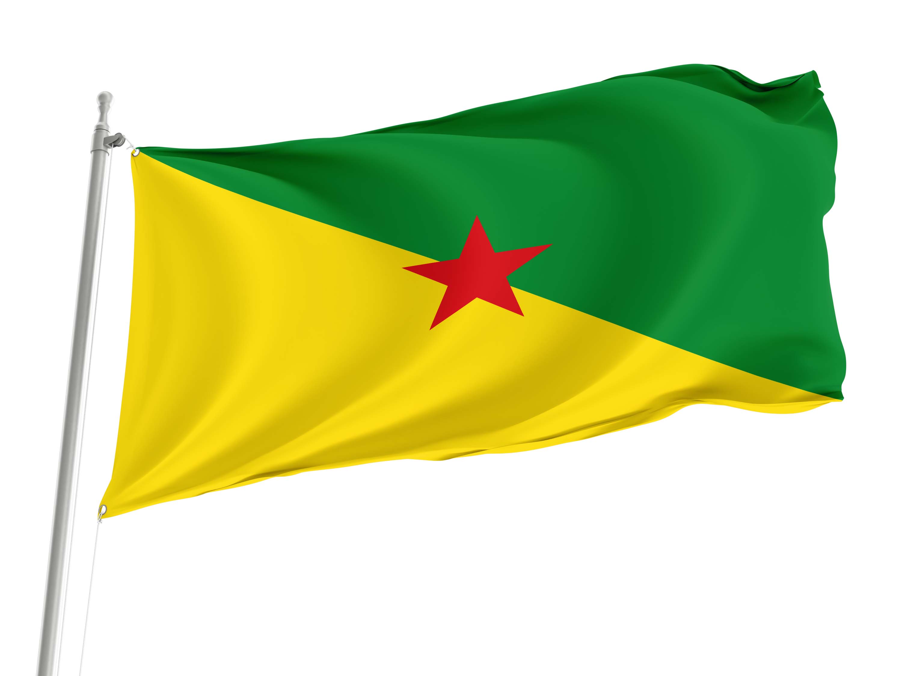 French Guiana Flag for Indoor & Outdoor Use
