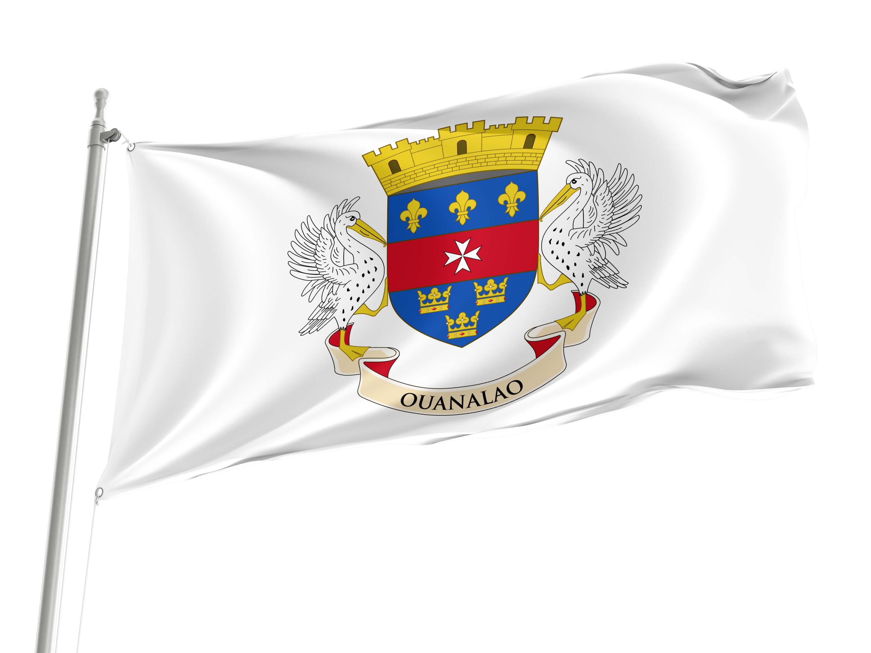 Saint Barthélemy Flag for Indoor & Outdoor Use