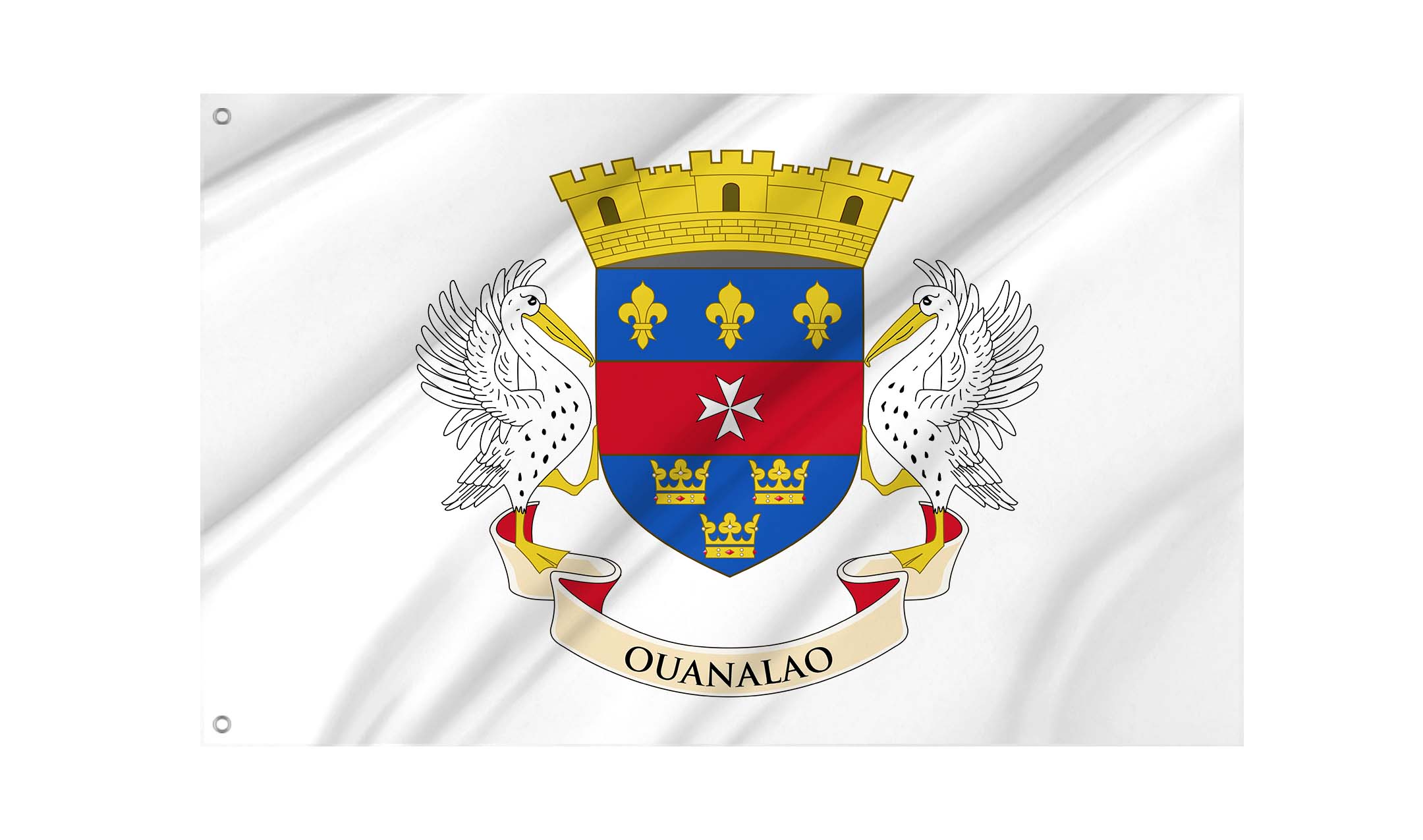 Saint Barthélemy Flag for Indoor & Outdoor Use