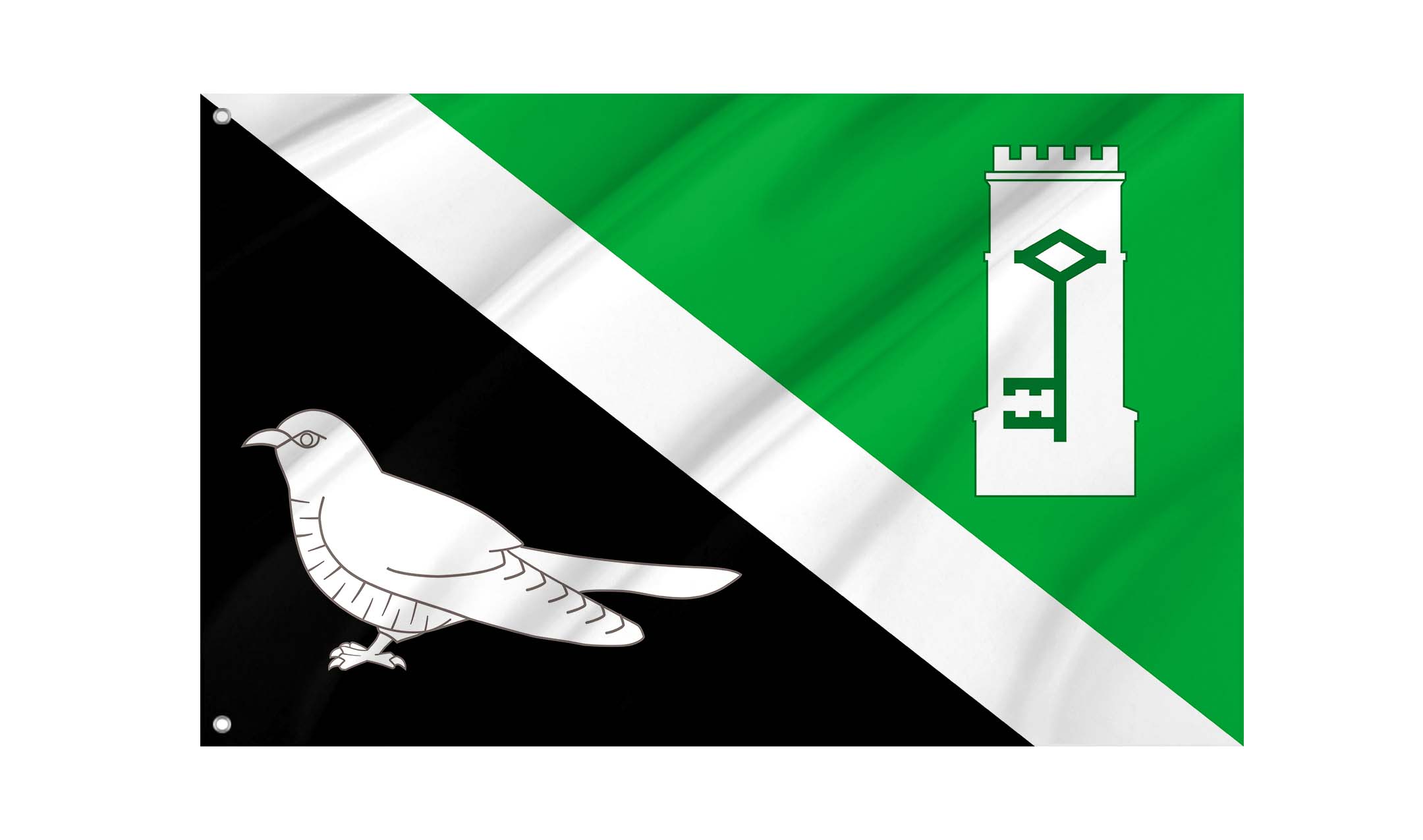 Heathfield Village Flag for Indoor & Outdoor Use