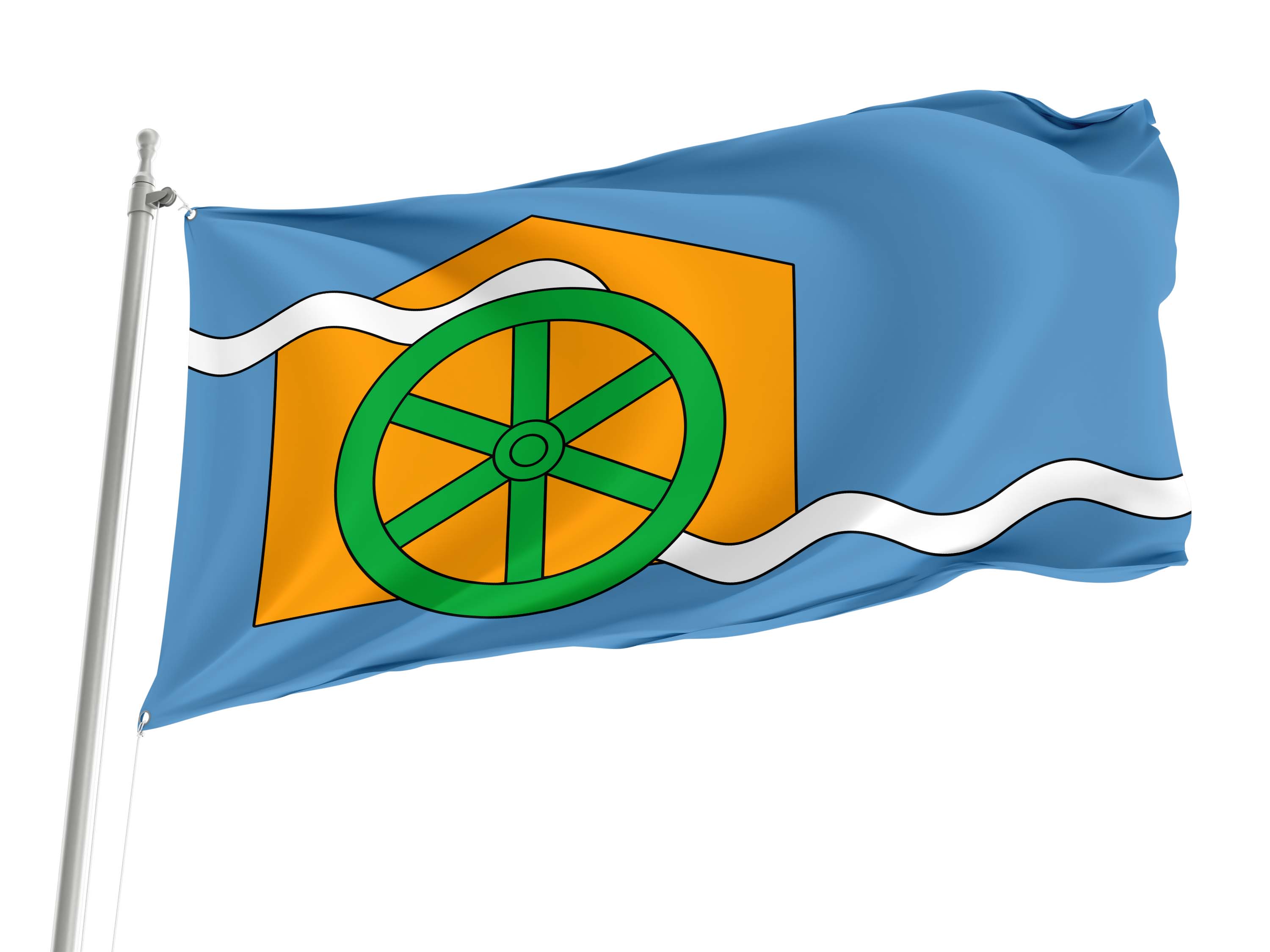 Cromford Village Flag for Indoor & Outdoor Use