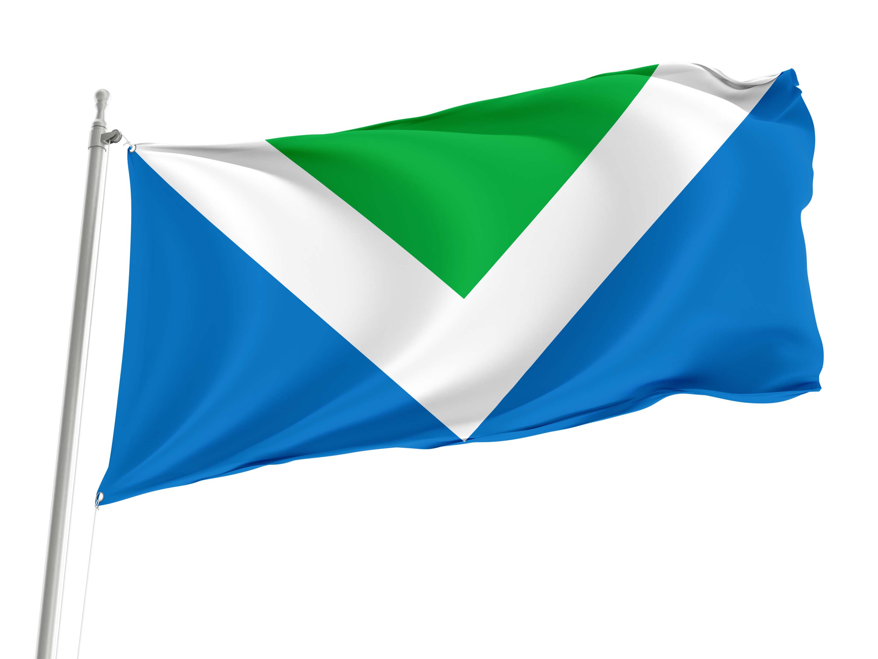 International Vegan Flag for Indoor & Outdoor Use