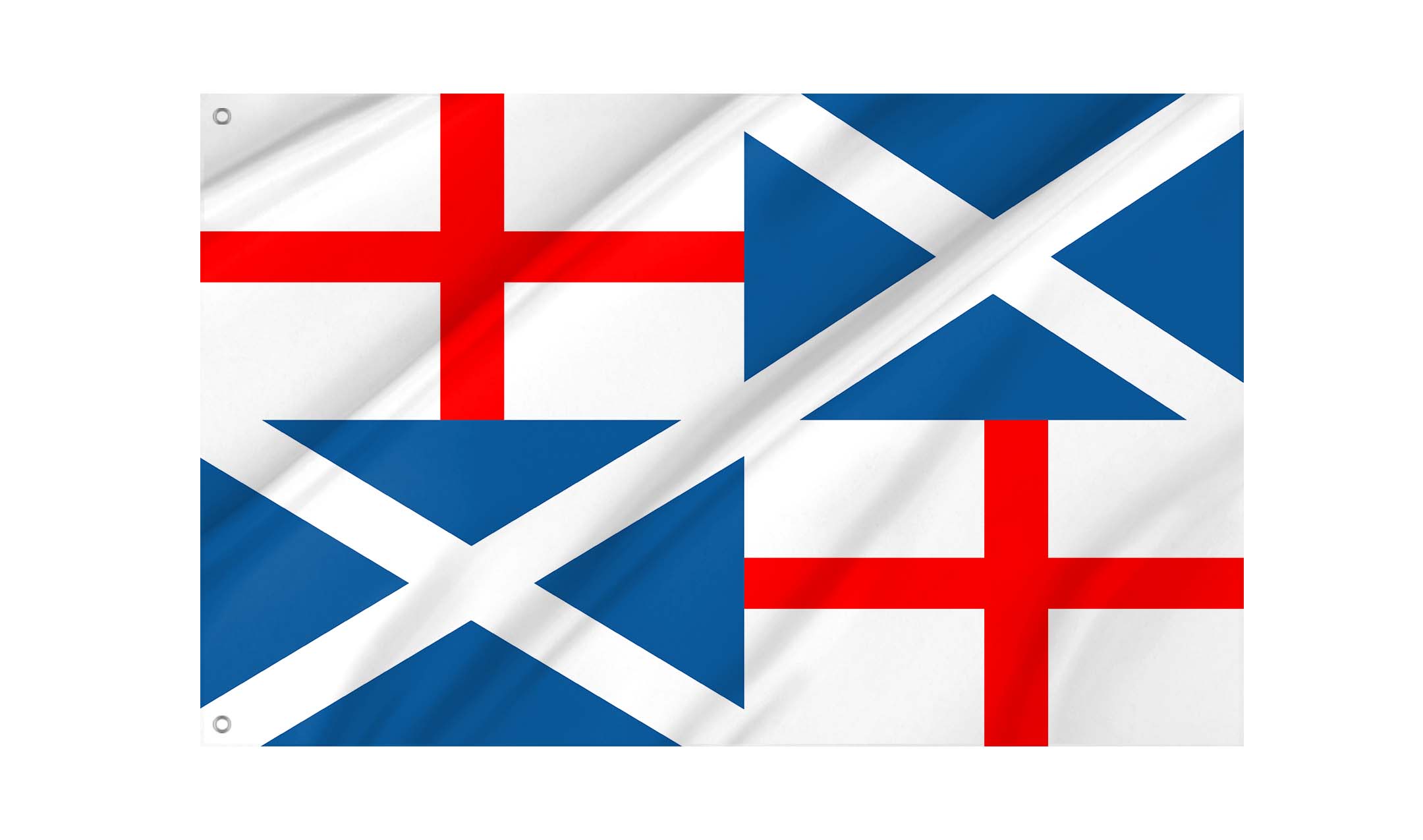 England Scotland Naval Ensign 1659 Flag for Indoor & Outdoor Use