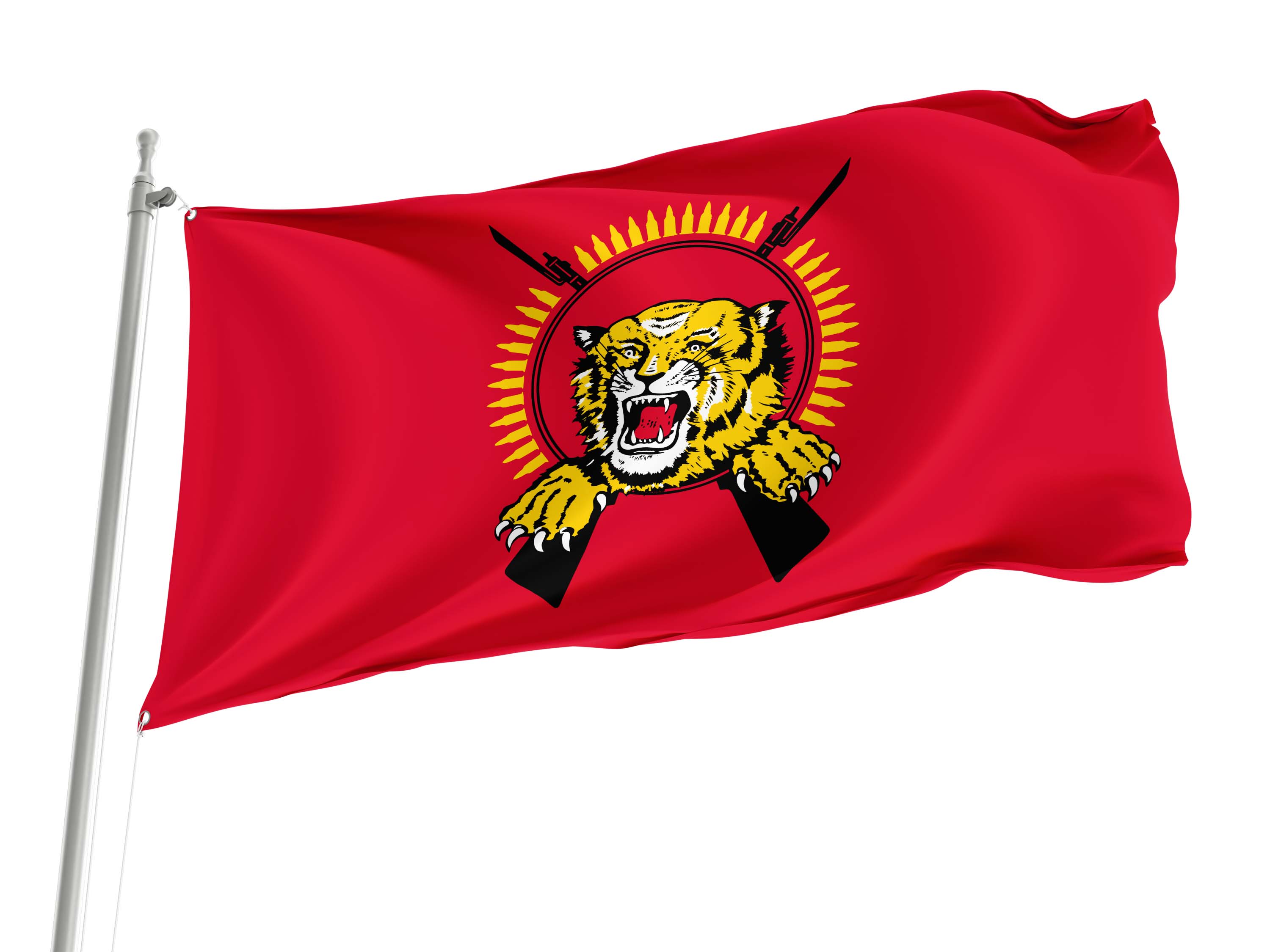 Tamil Eelam Puli Kodi Flag for Indoor & Outdoor Use