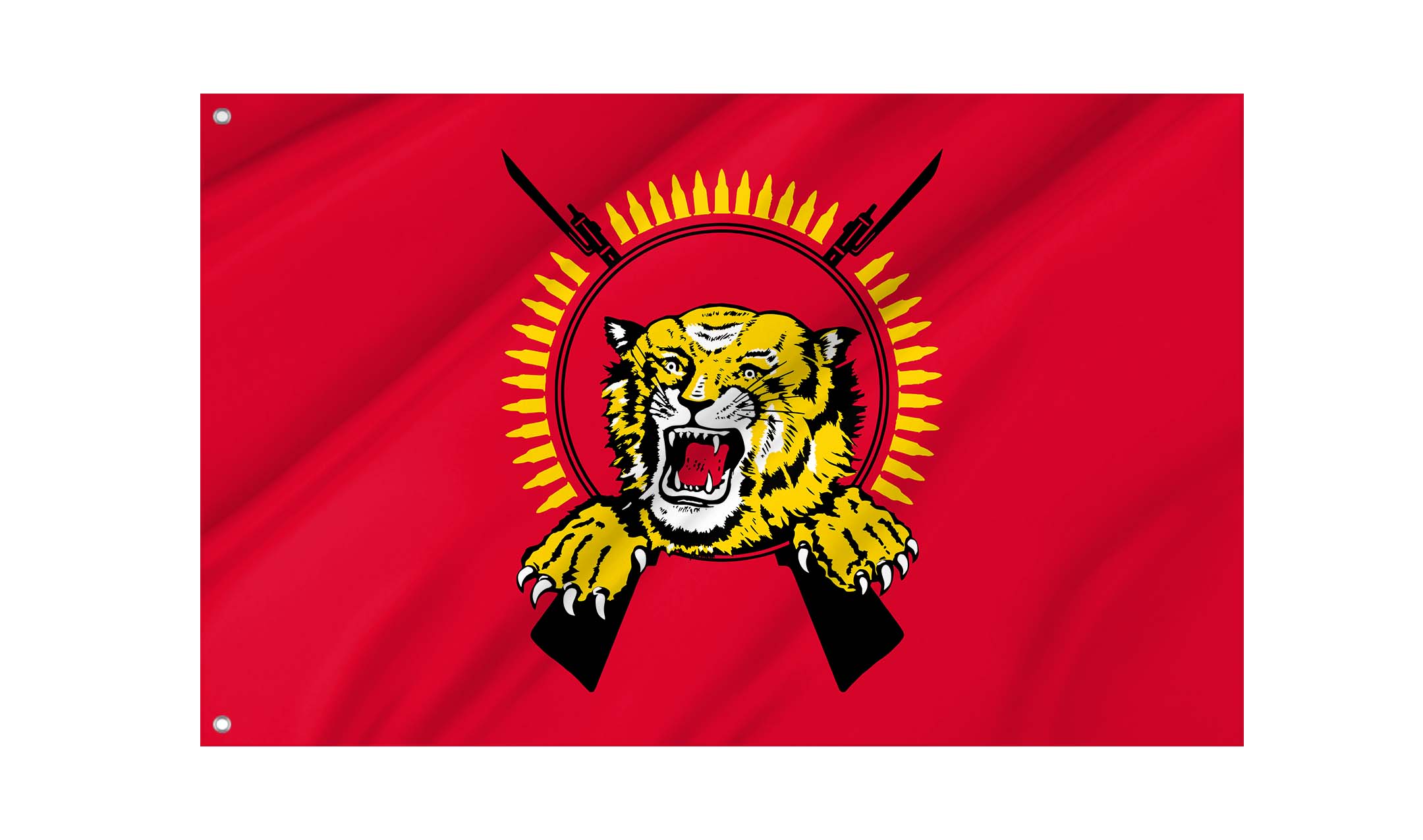 Tamil Eelam Puli Kodi Flag for Indoor & Outdoor Use