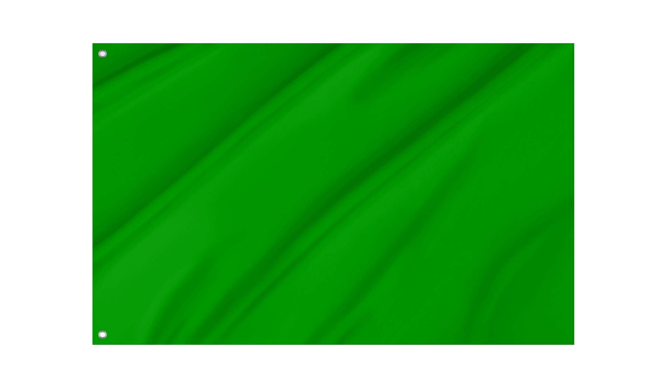 Green Flag for Indoor & Outdoor Use