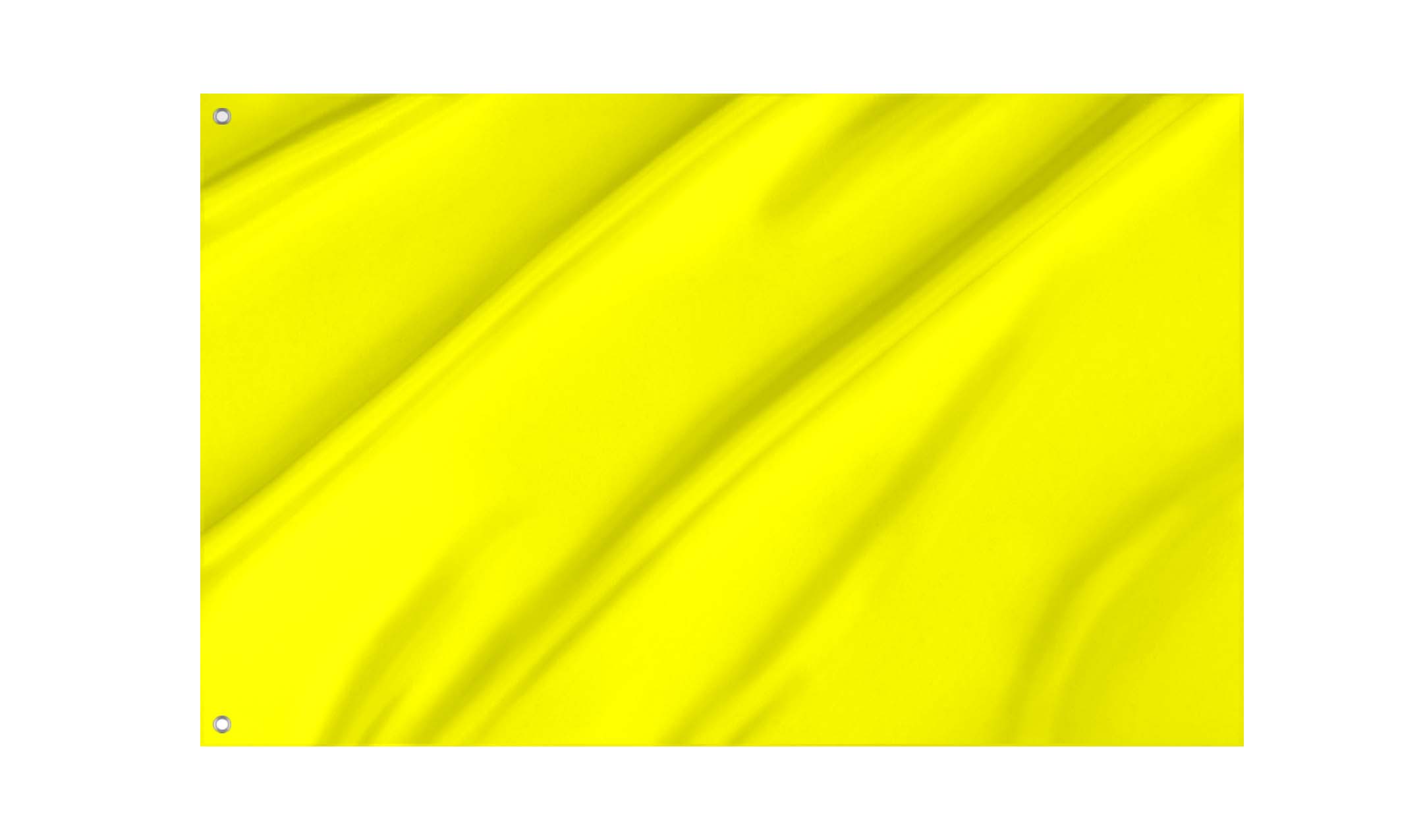 Yellow Flag for Indoor & Outdoor Use