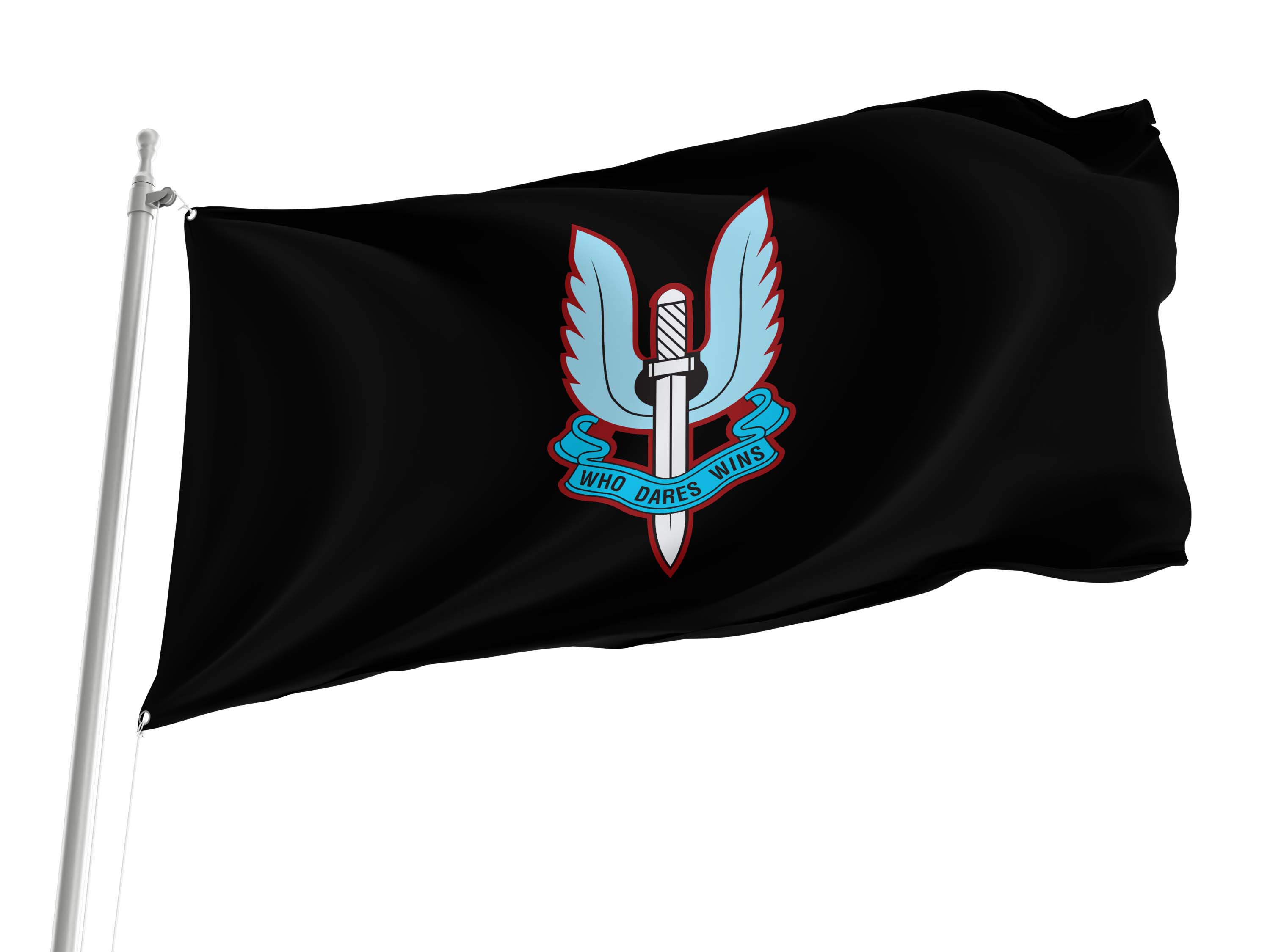 British Army SAS Special Air Service Flag for Indoor & Outdoor Use