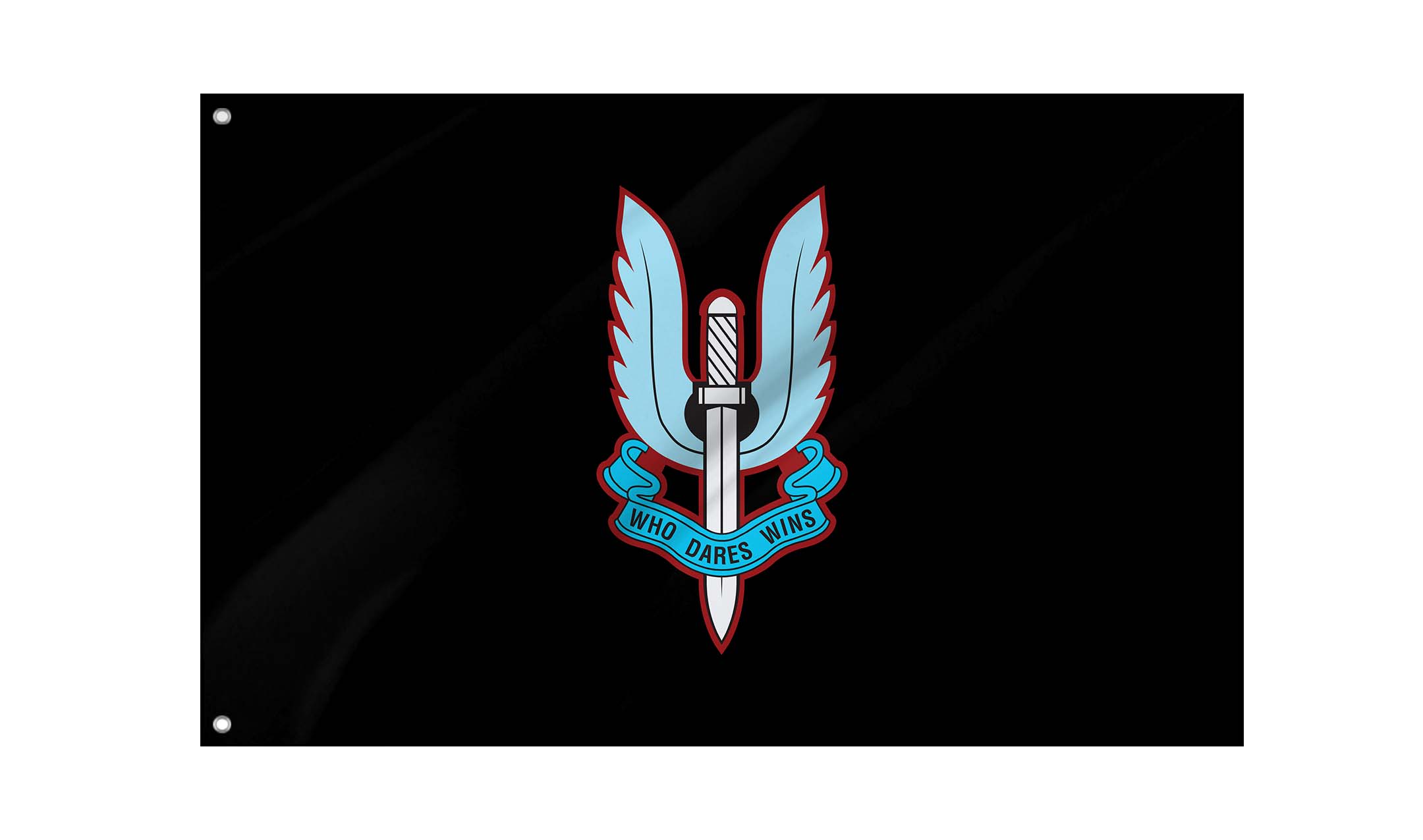 British Army SAS Special Air Service Flag for Indoor & Outdoor Use