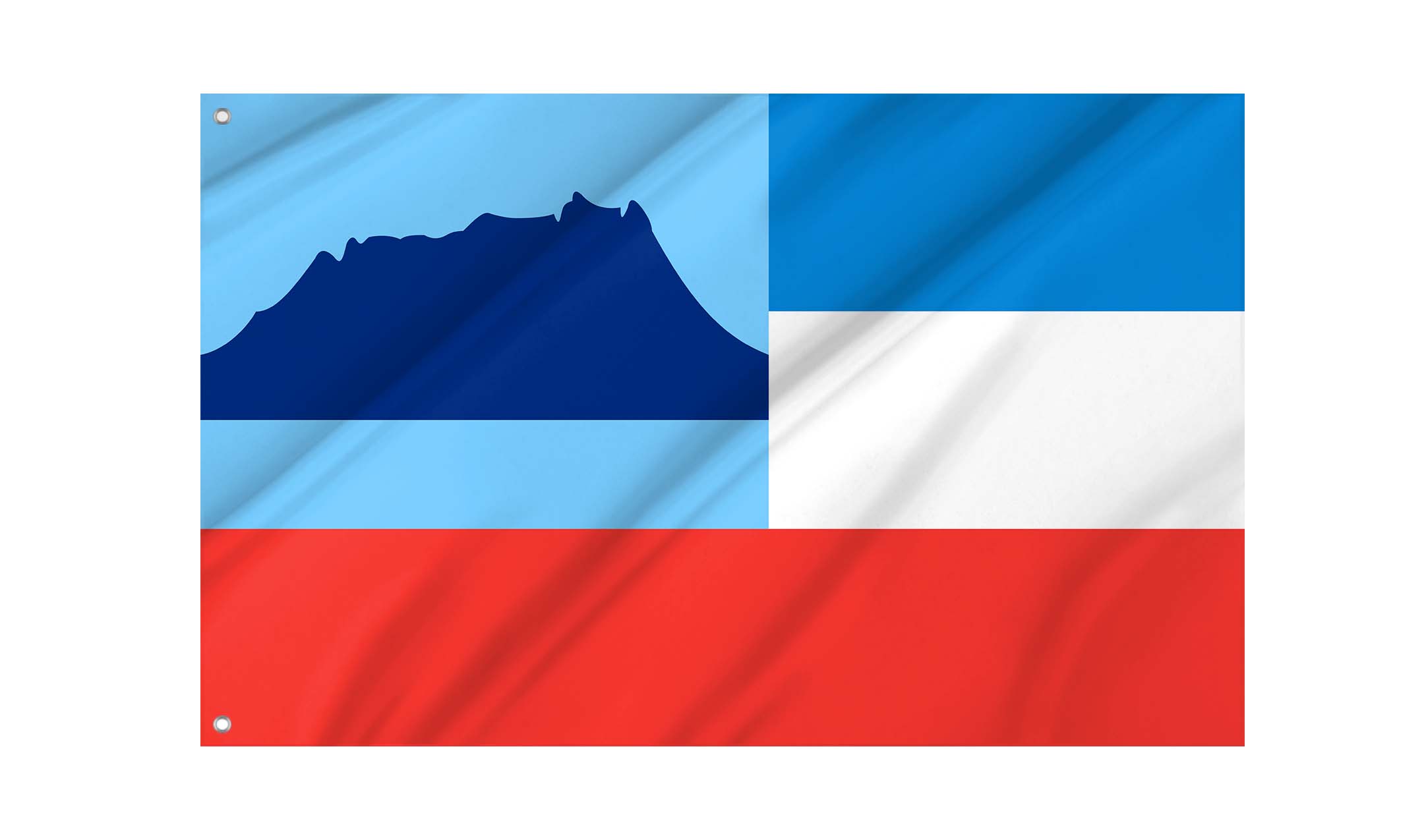 Sabah Flag for Indoor & Outdoor Use