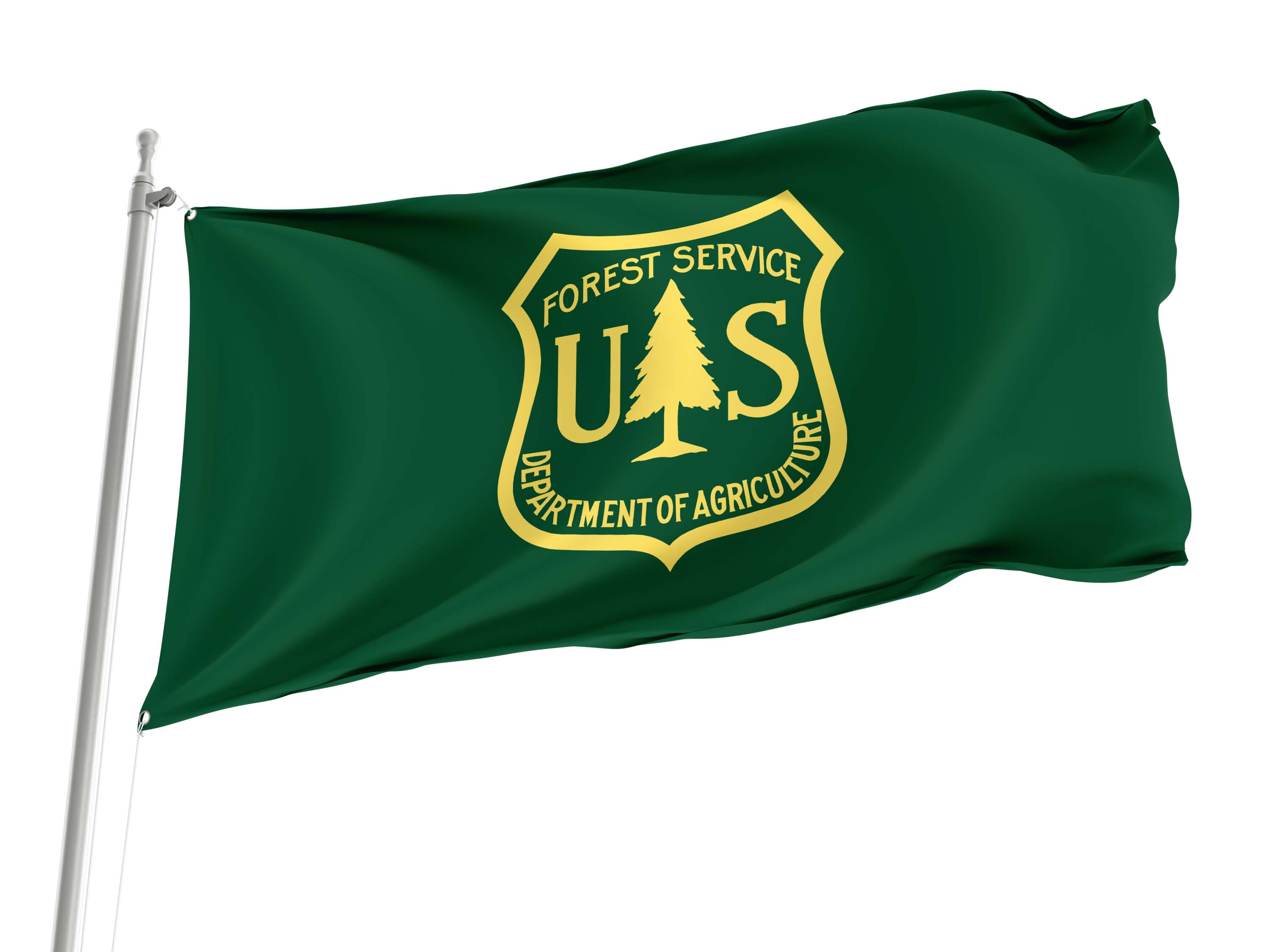 United States Forest Service Flag for Indoor & Outdoor Use