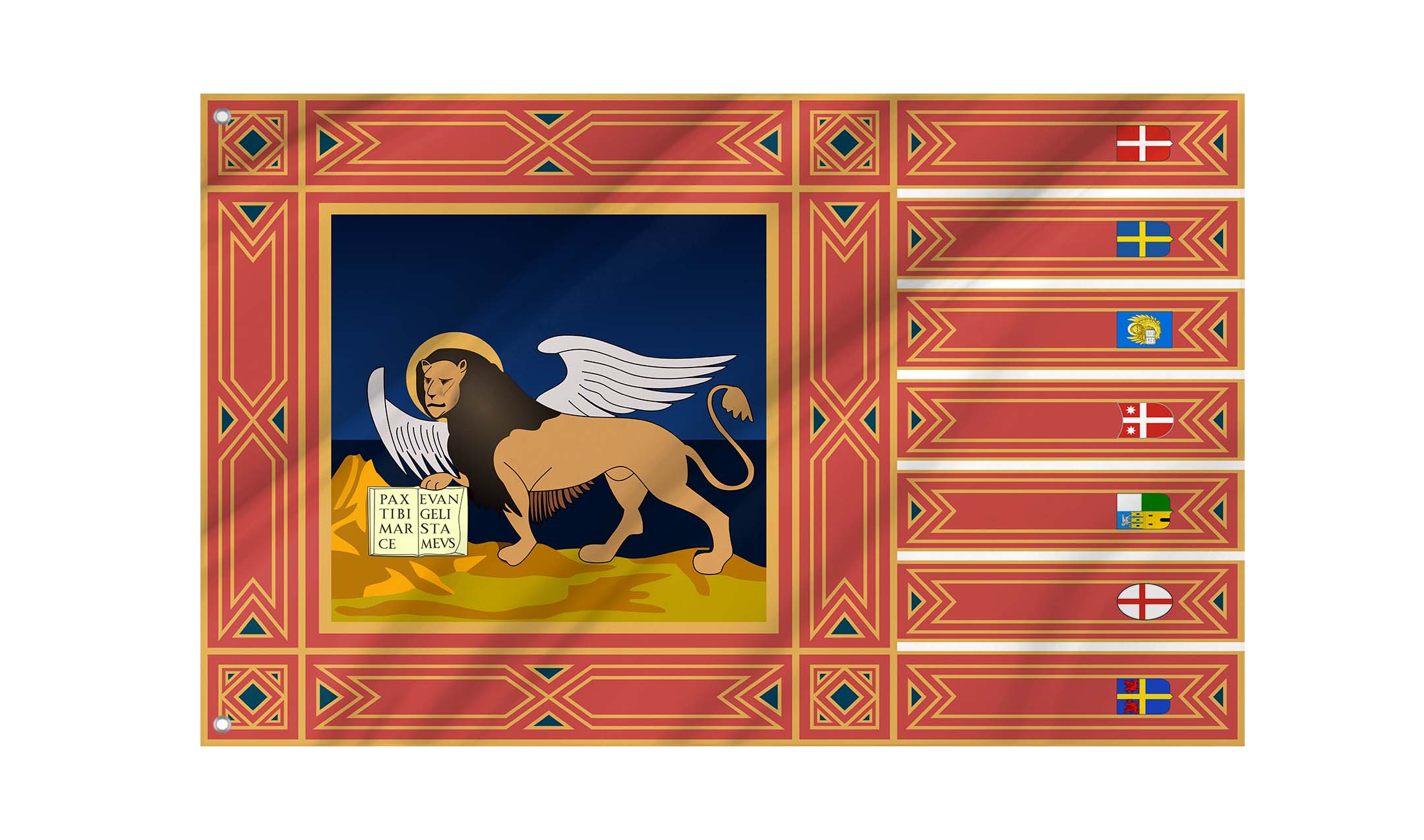 Veneto Flag for Indoor & Outdoor Use