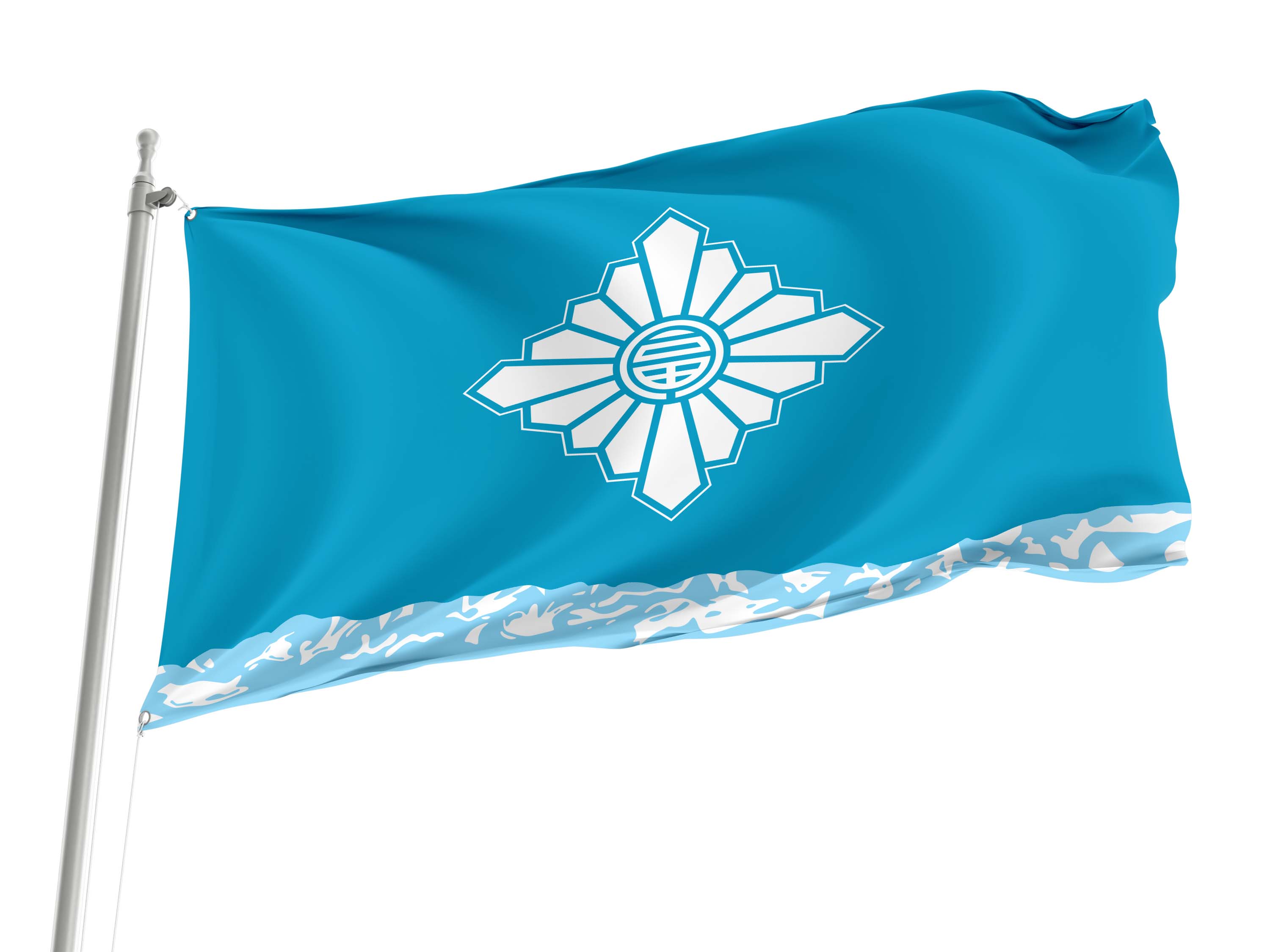 Toyama City Flag for Indoor & Outdoor Use