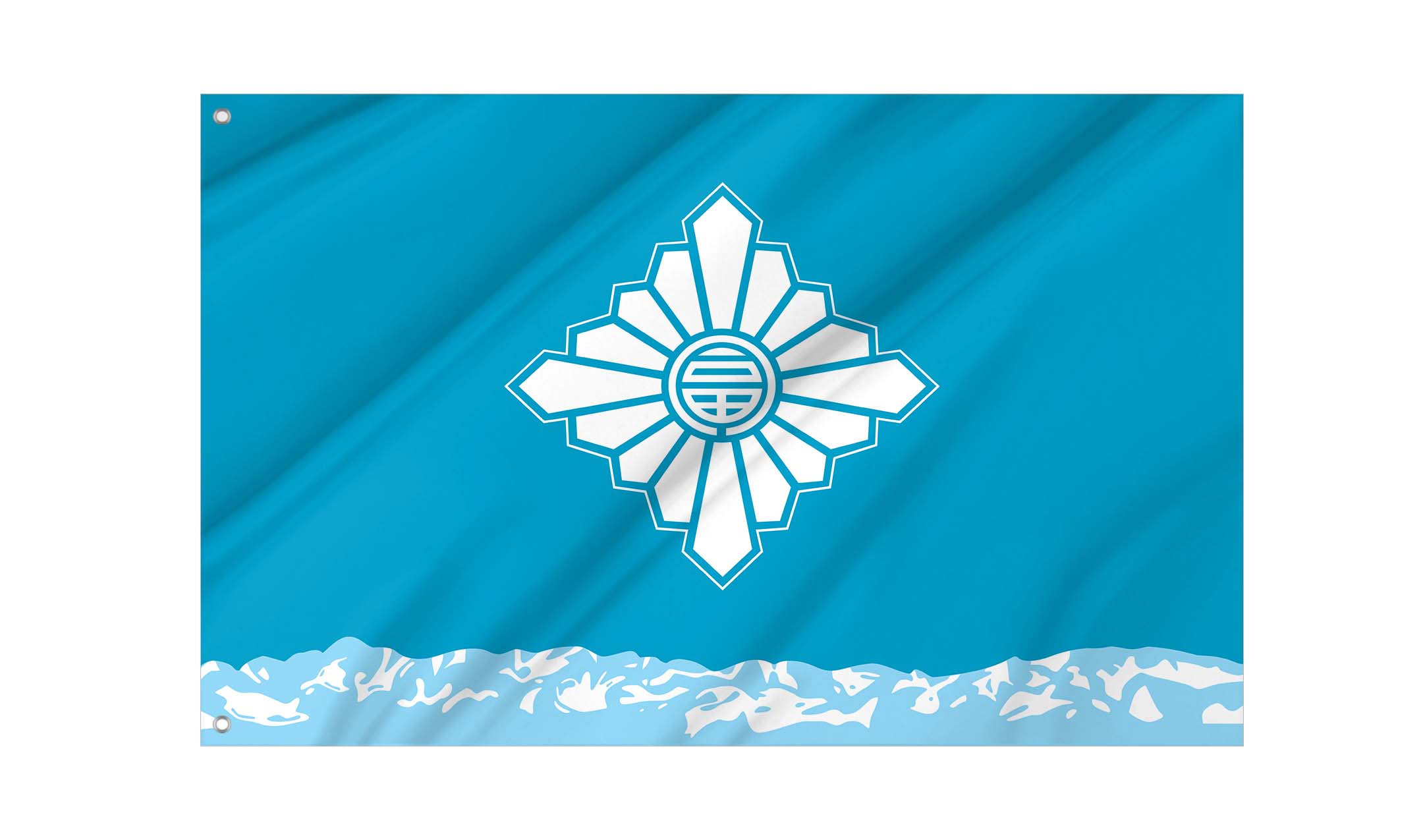 Toyama City Flag for Indoor & Outdoor Use