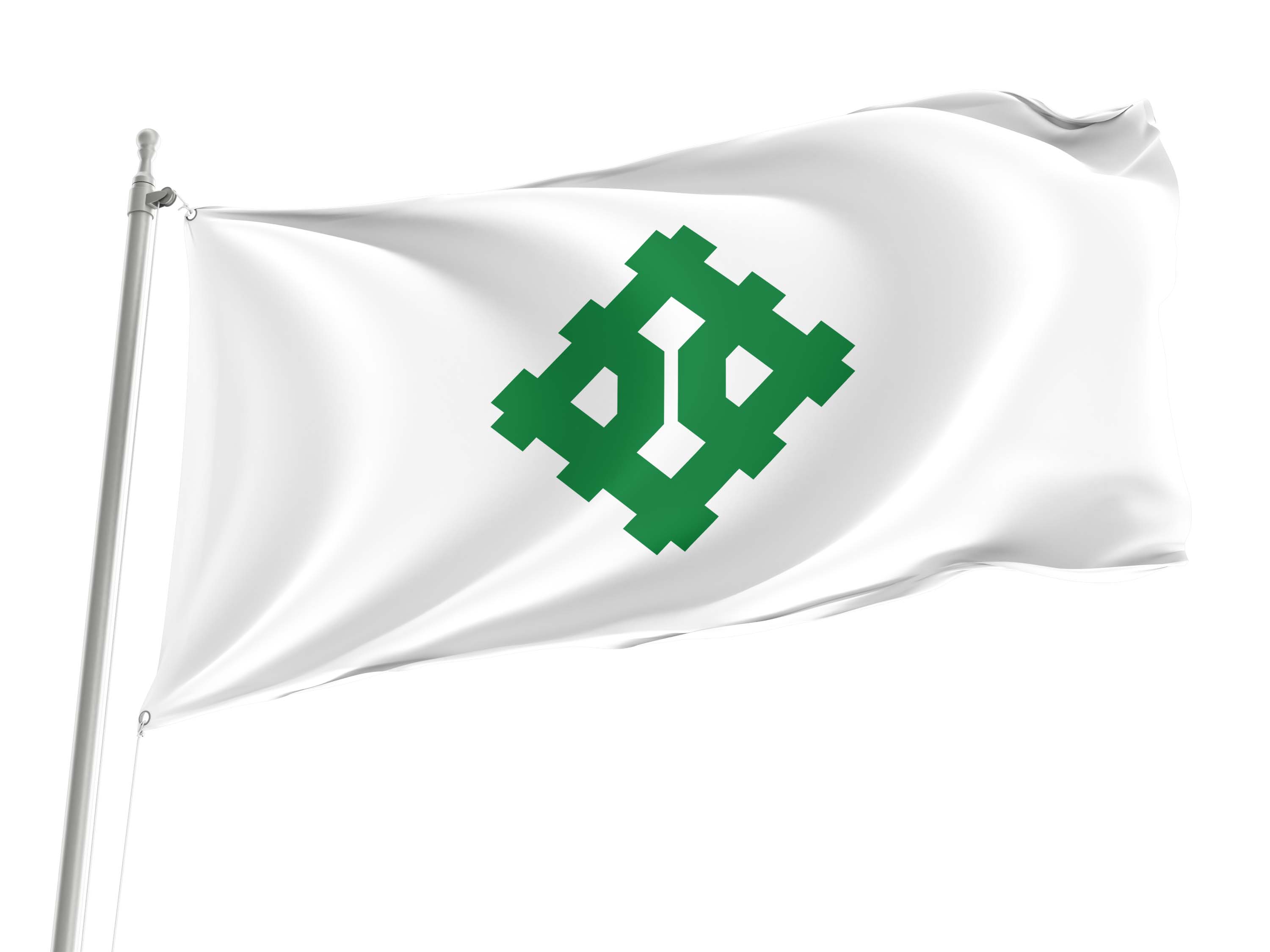 Fukui City Flag for Indoor & Outdoor Use