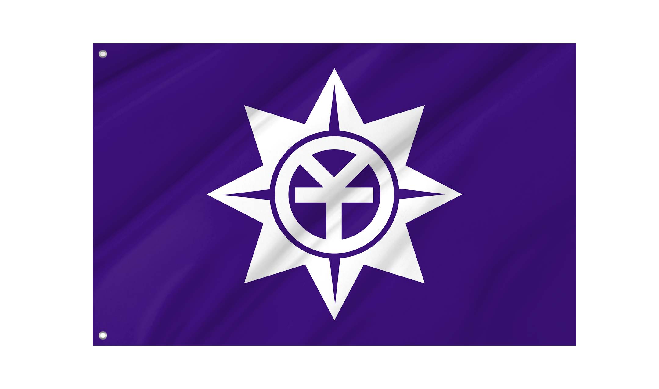Okayama City Flag for Indoor & Outdoor Use