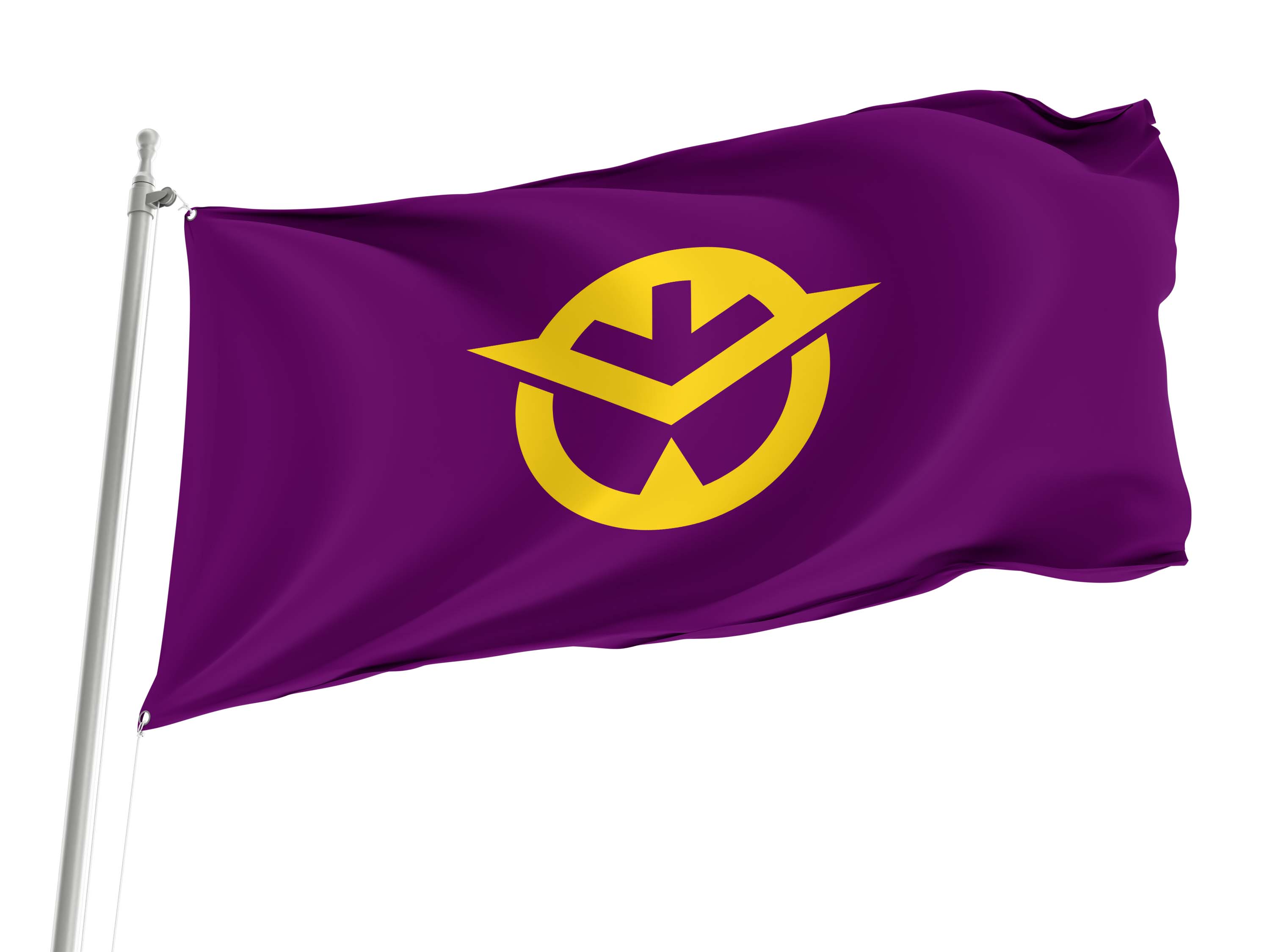 Okayama Prefecture Flag for Indoor & Outdoor Use
