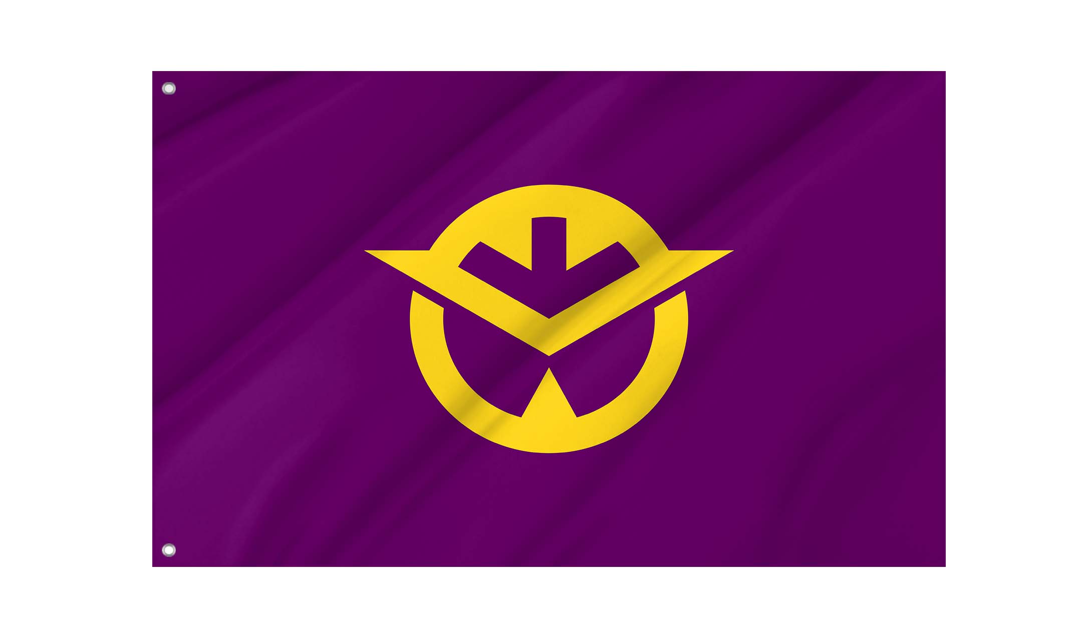 Okayama Prefecture Flag for Indoor & Outdoor Use