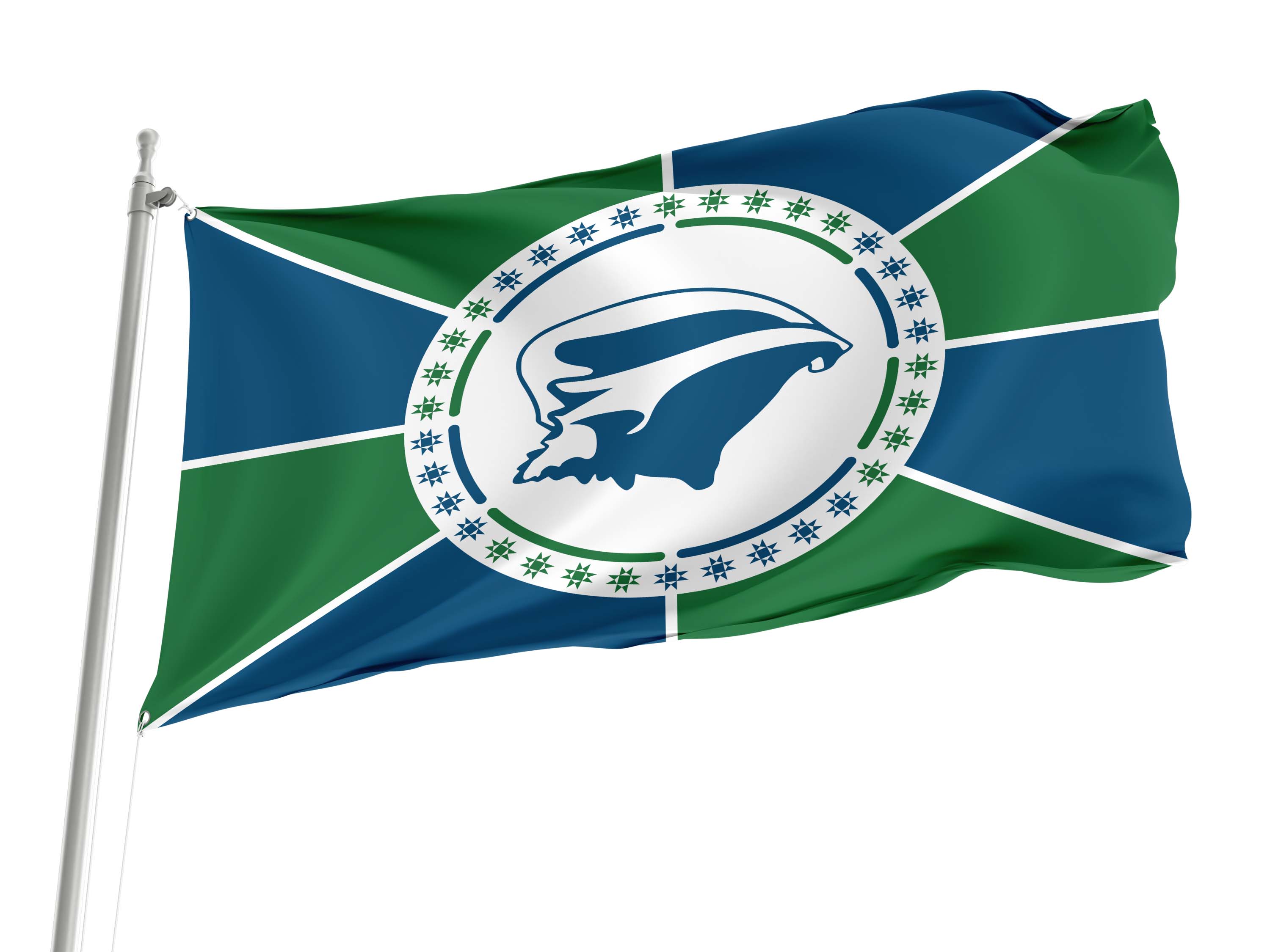 Martinique Ipseite Flag for Indoor & Outdoor Use