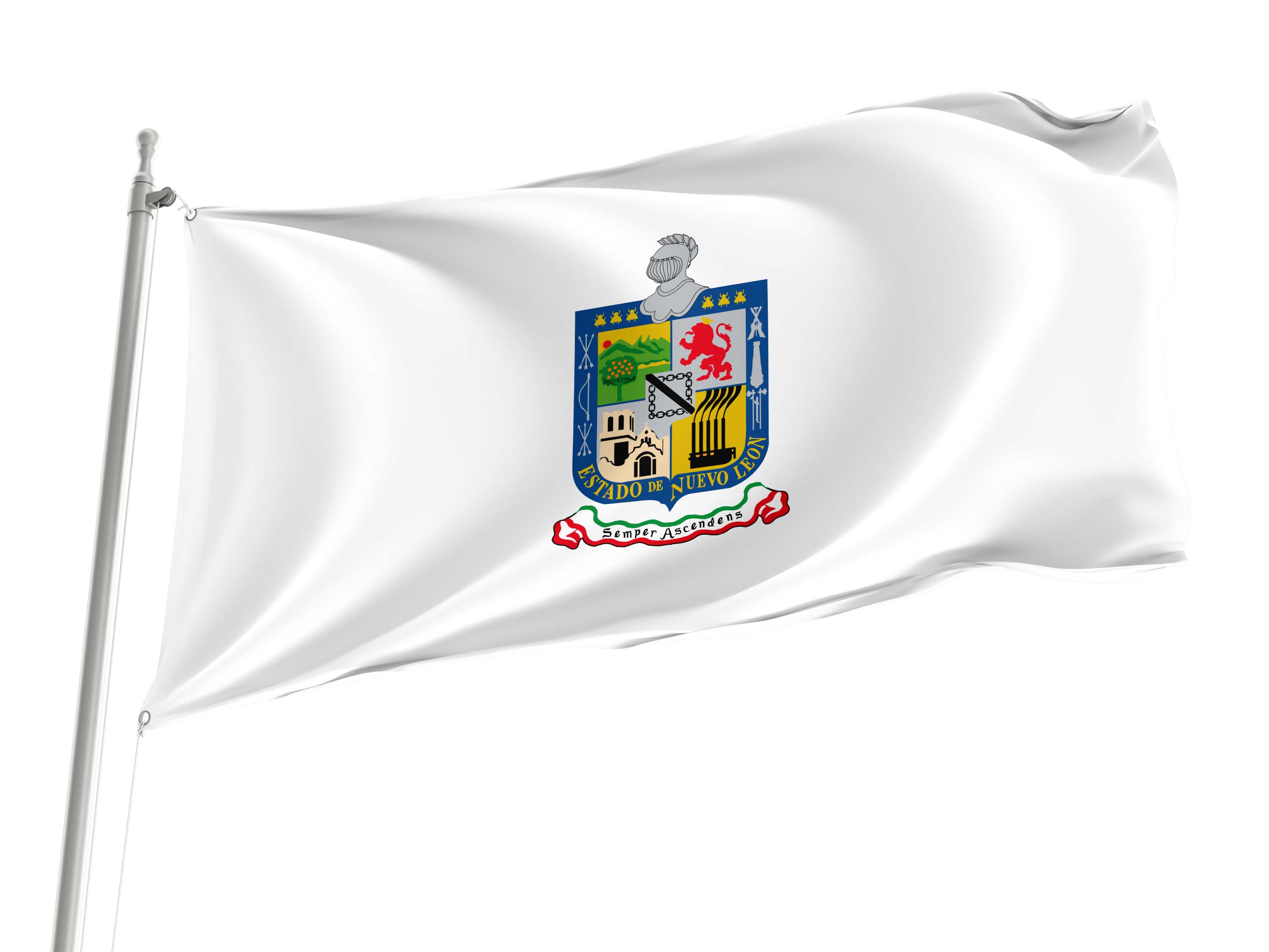 Nuevo León State Flag for Indoor & Outdoor Use