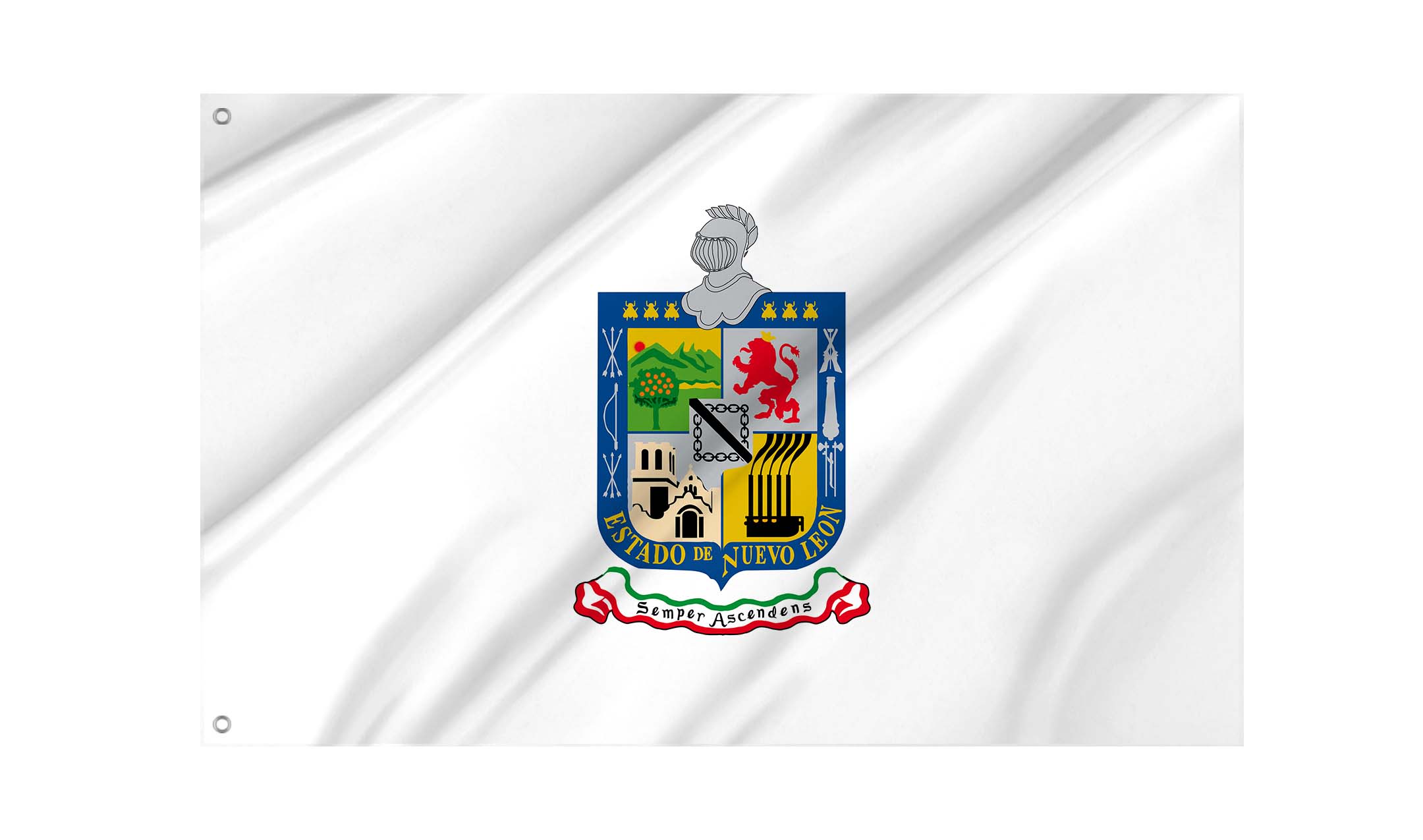 Nuevo León State Flag for Indoor & Outdoor Use