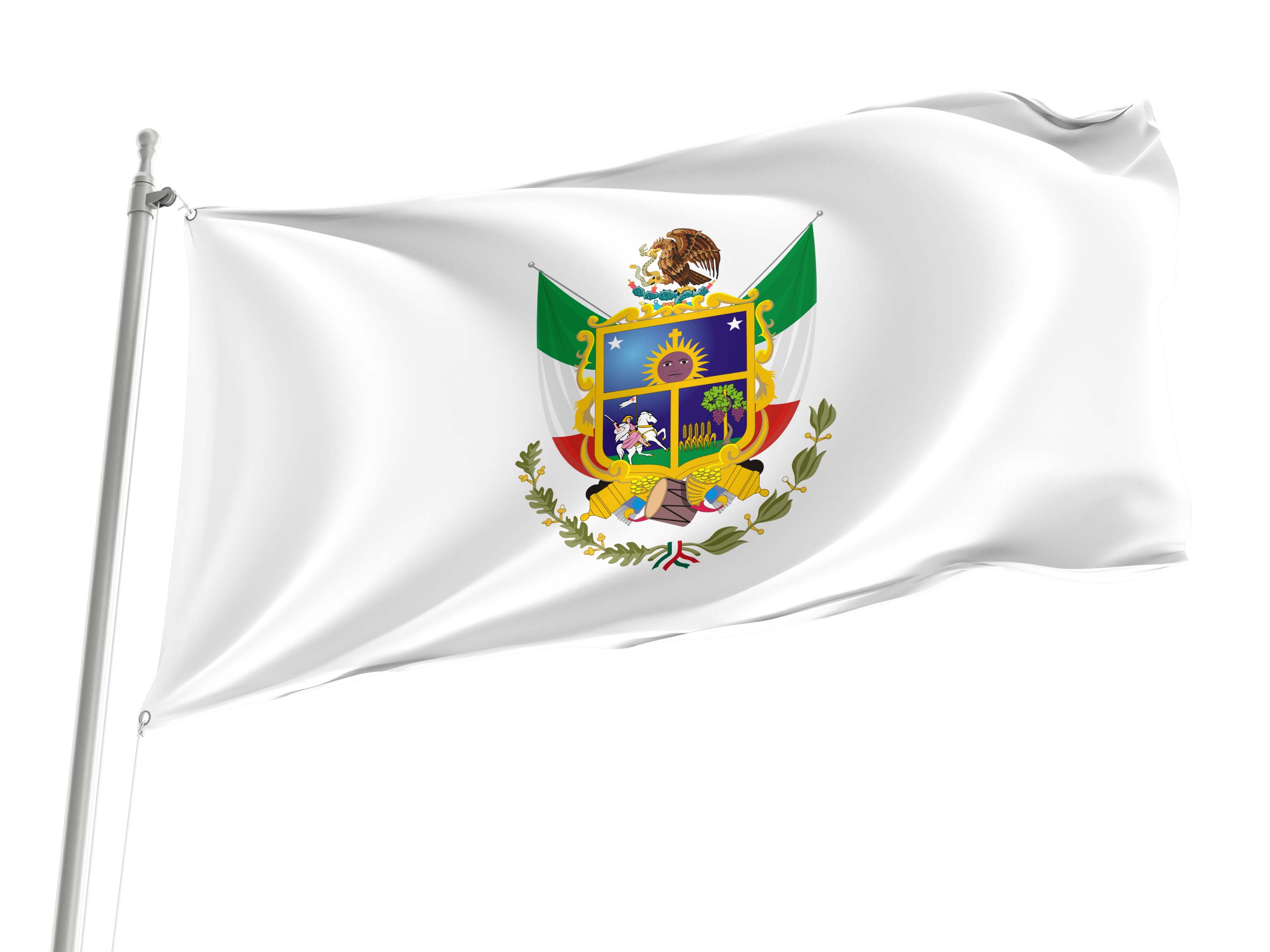 Querétaro State Flag for Indoor & Outdoor Use