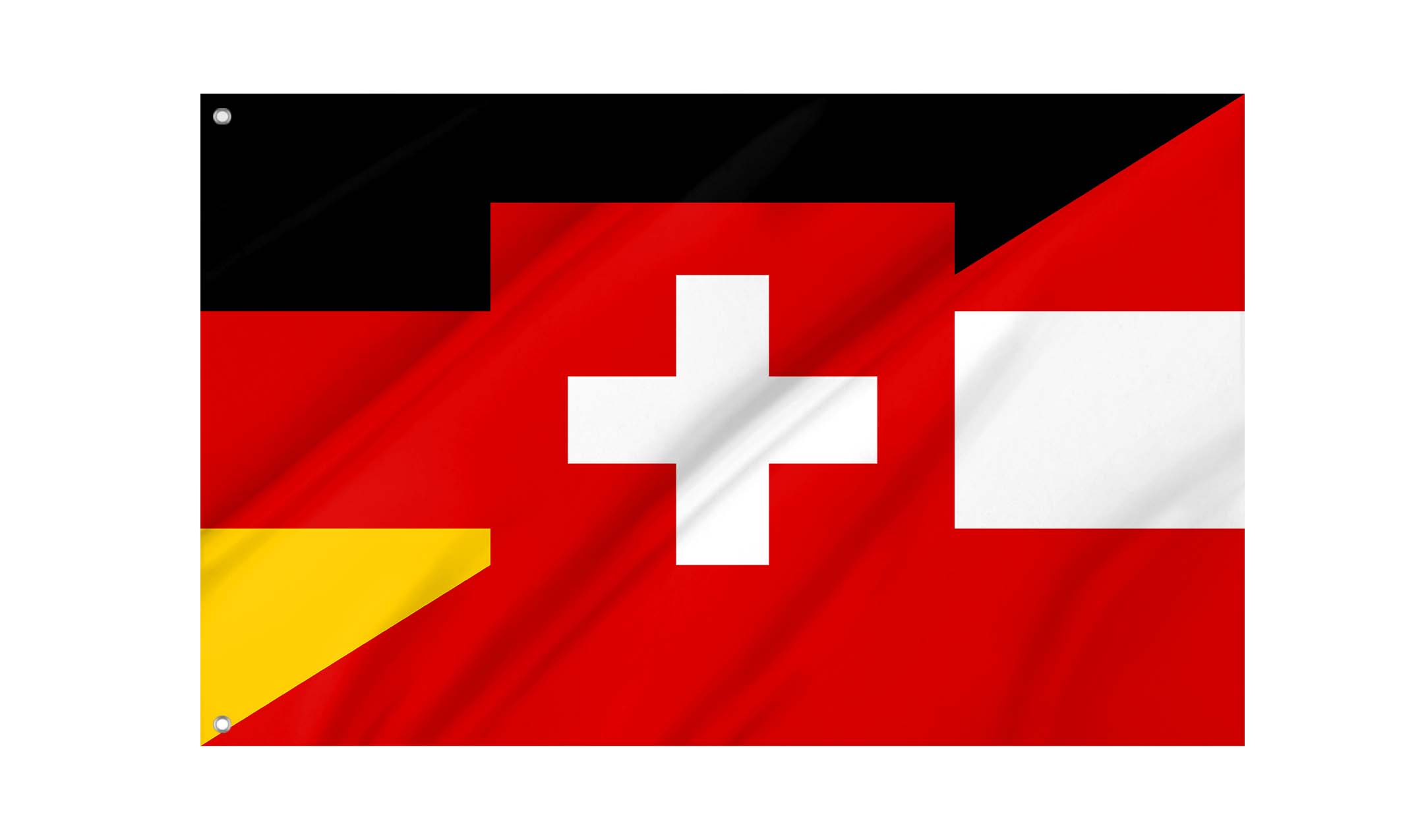 German Language Flag for Indoor & Outdoor Use