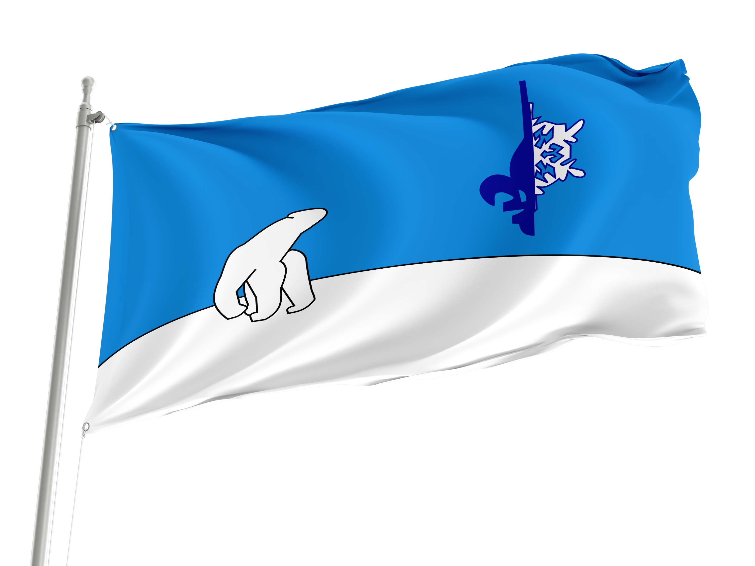 Franco Tenois Flag for Indoor & Outdoor Use