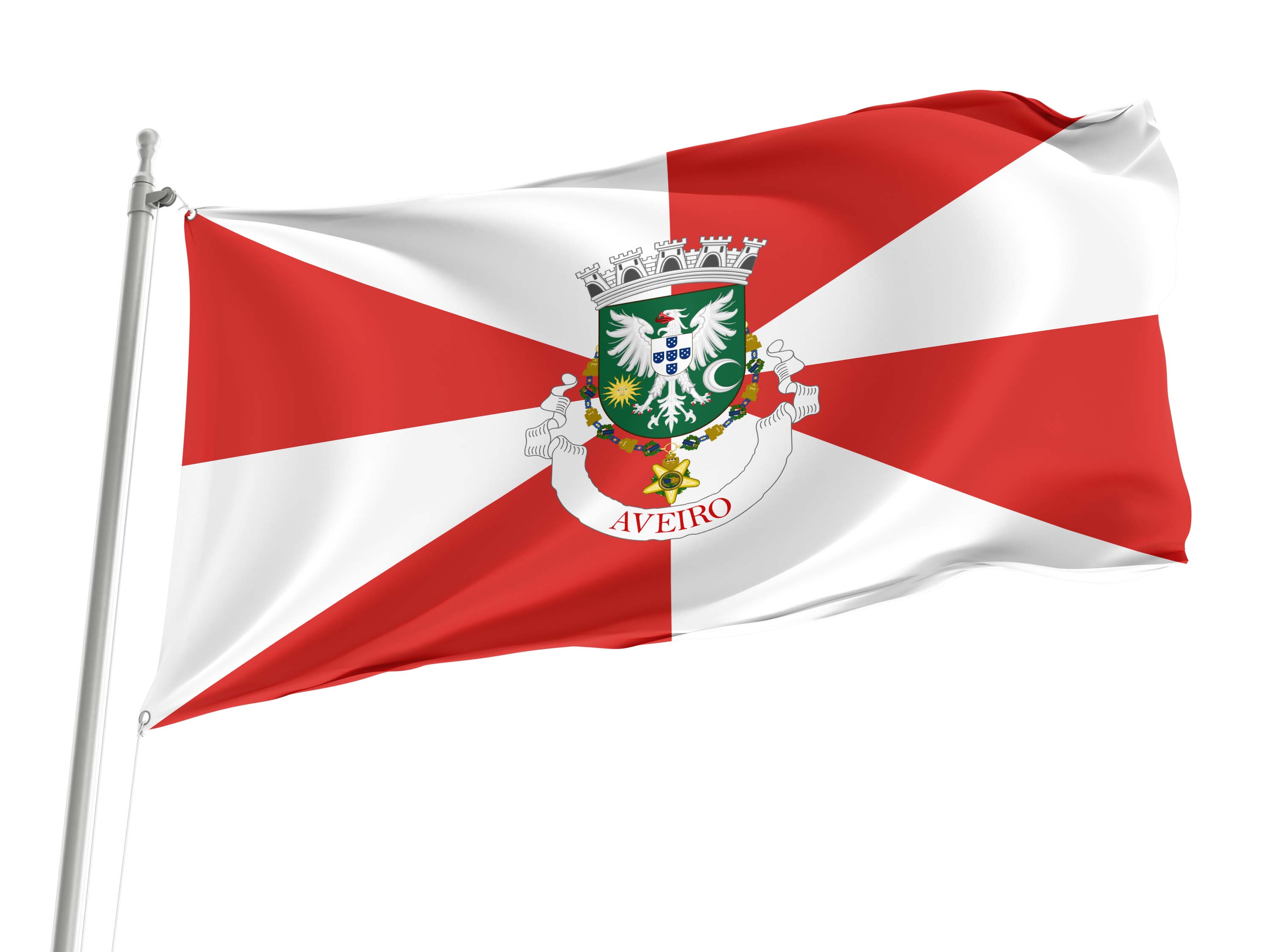 Aveiro District Flag for Indoor & Outdoor Use